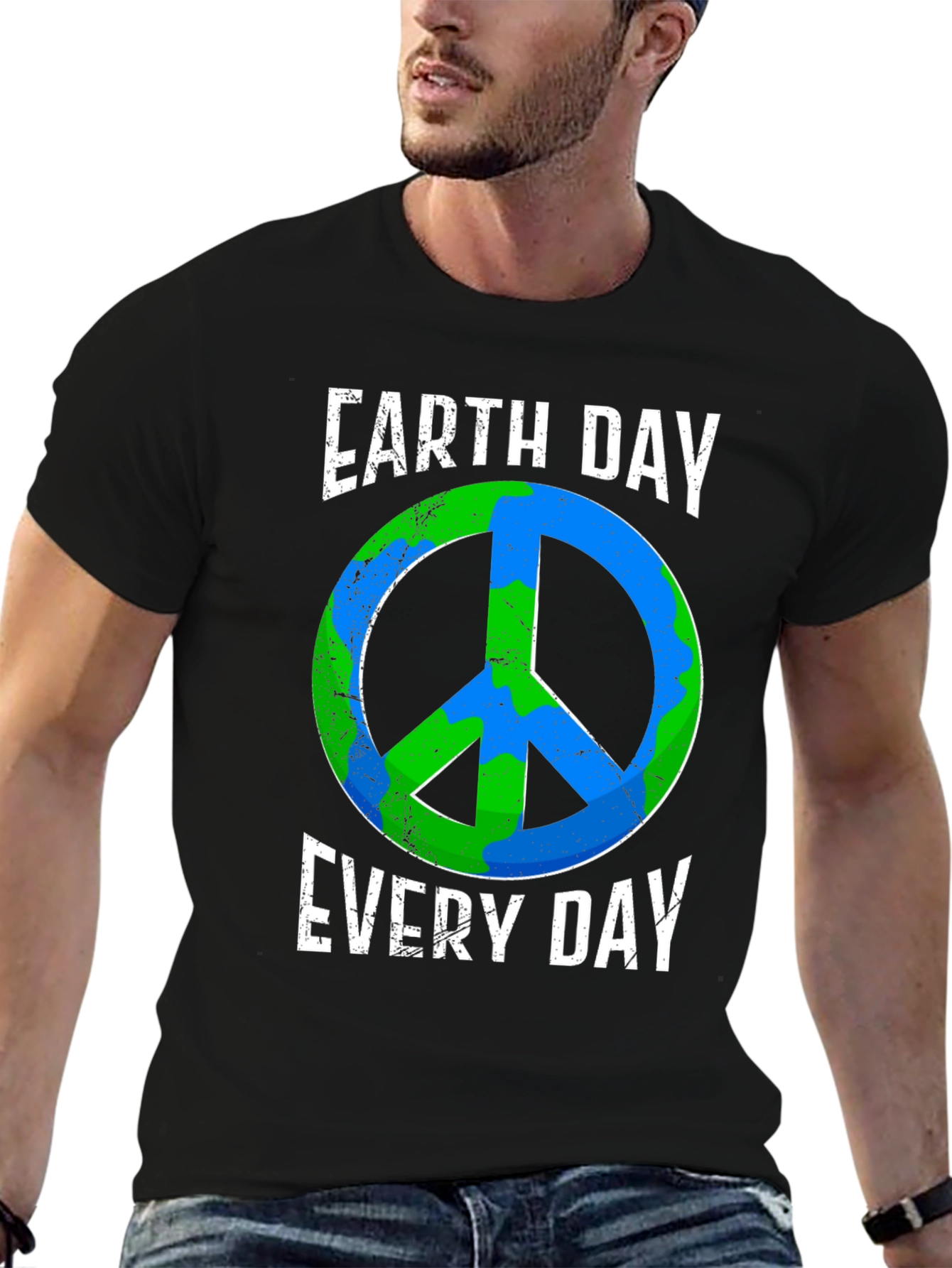 Earth Day Everyday Peace Sign T-Shirt