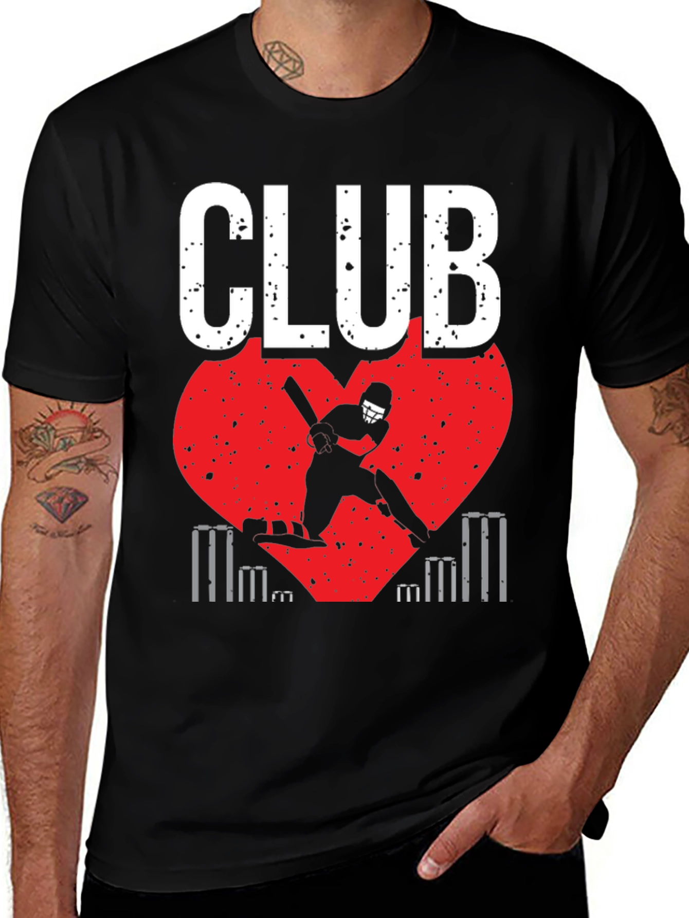 Cricket Club Graphic T-Shirt