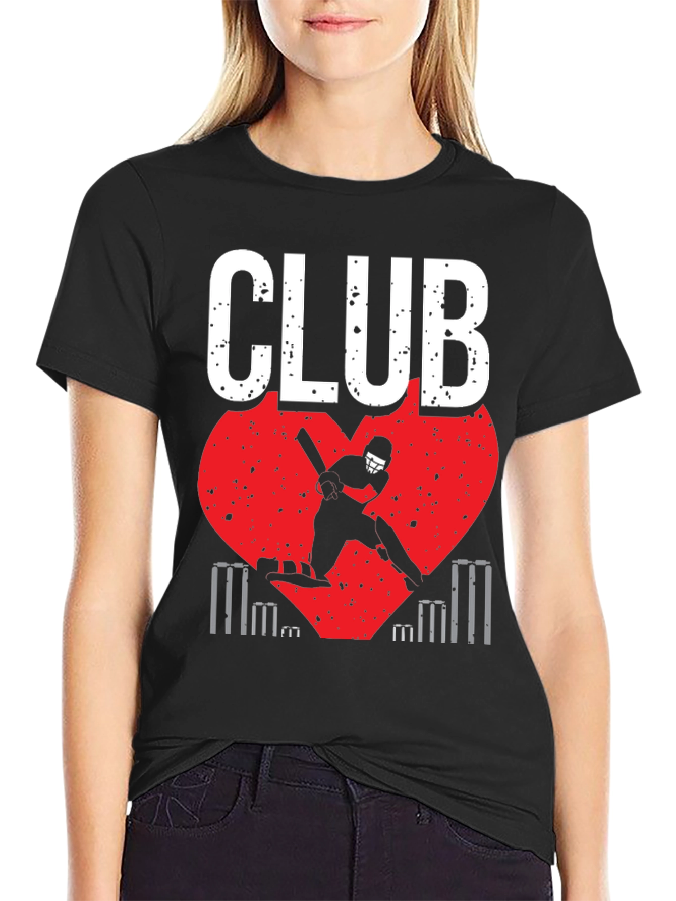 Cricket Club Graphic T-Shirt
