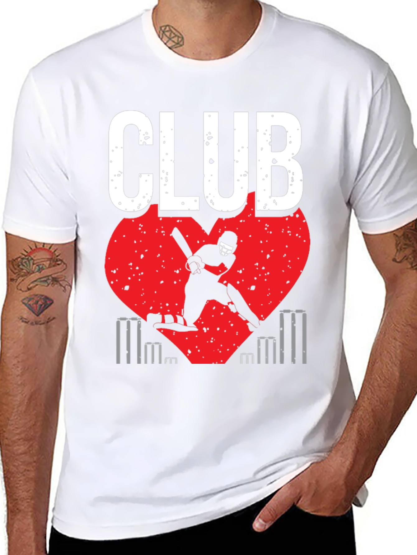 Cricket Club Graphic T-Shirt
