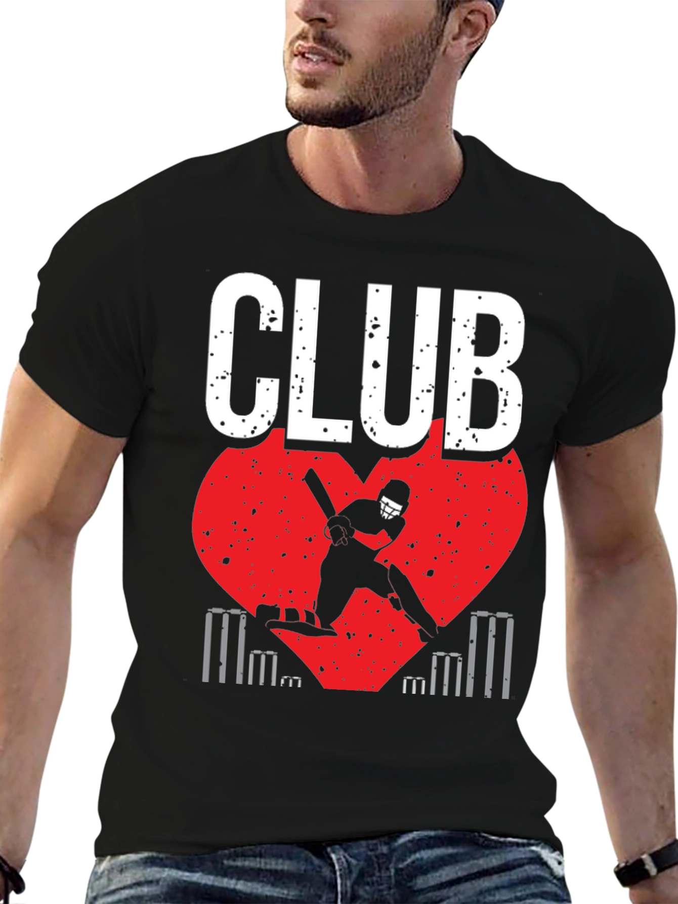 Cricket Club Graphic T-Shirt