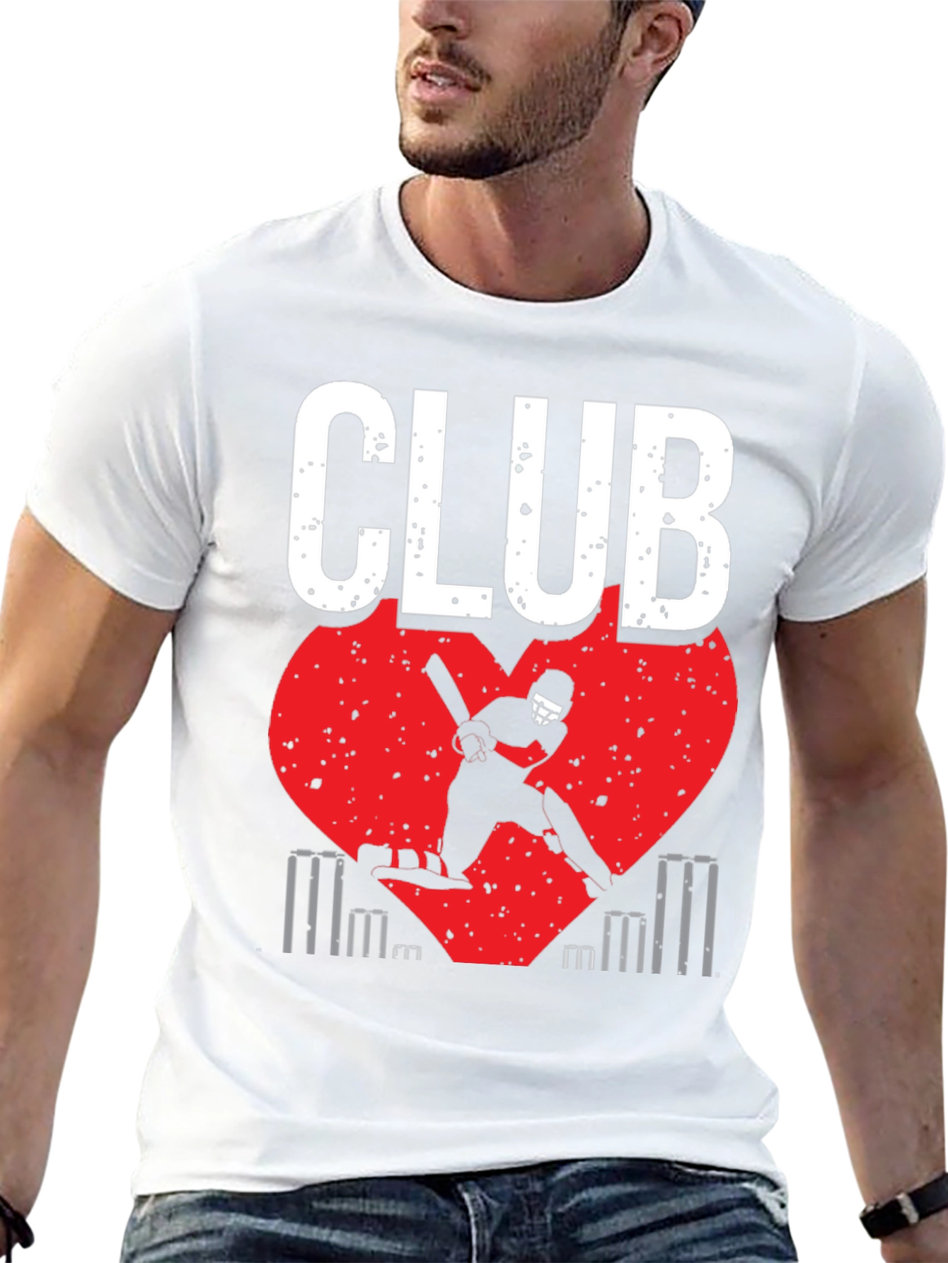Cricket Club Graphic T-Shirt