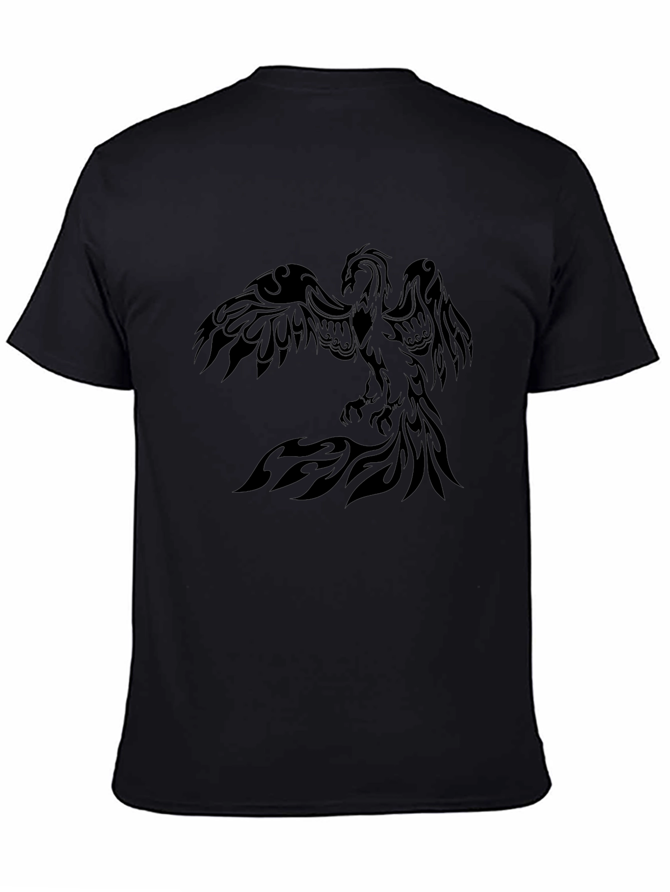 Phoenix Graphic Black Tee