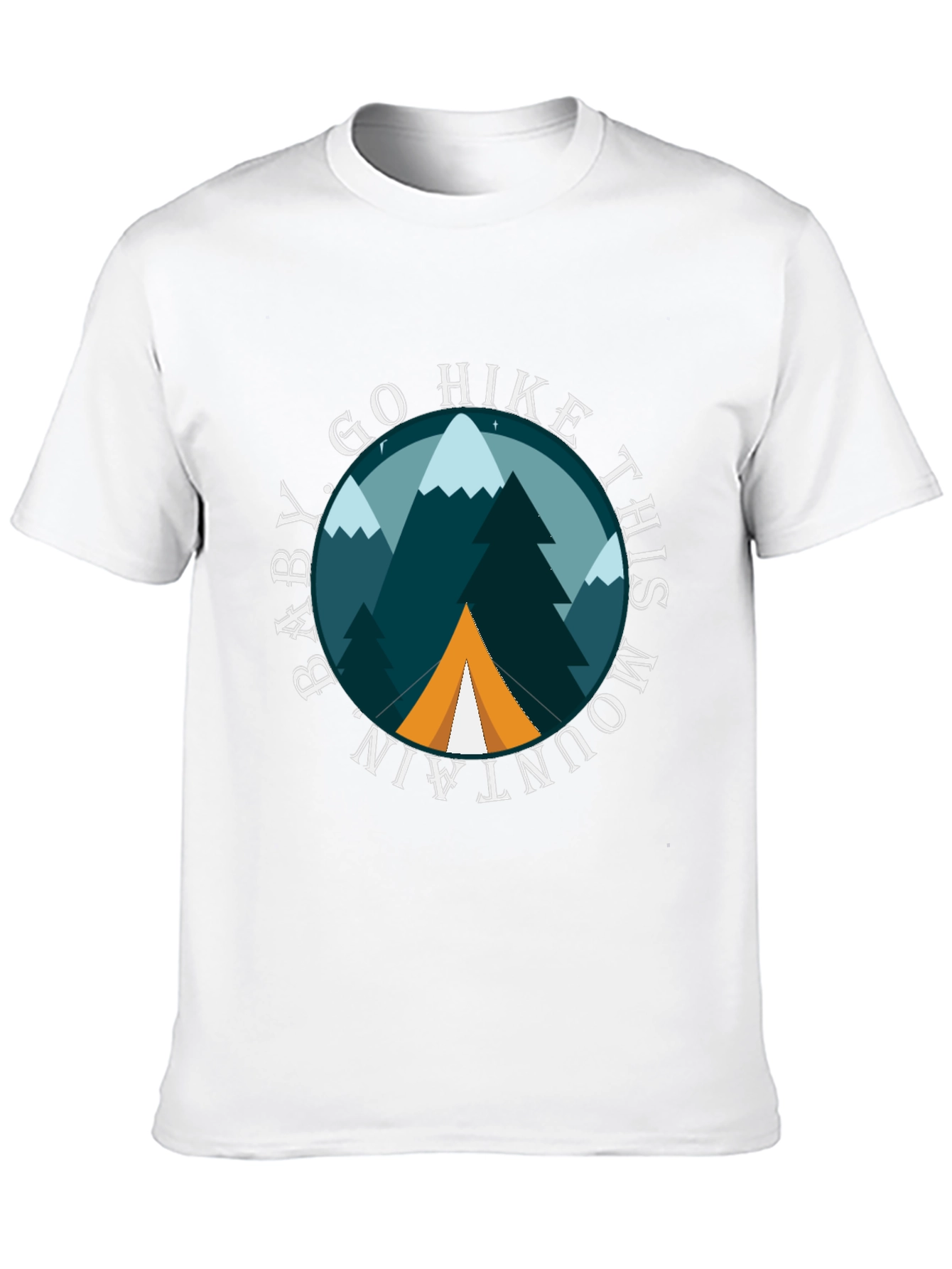 Hike Mountain Graphic Tee - Adventure Awaits!