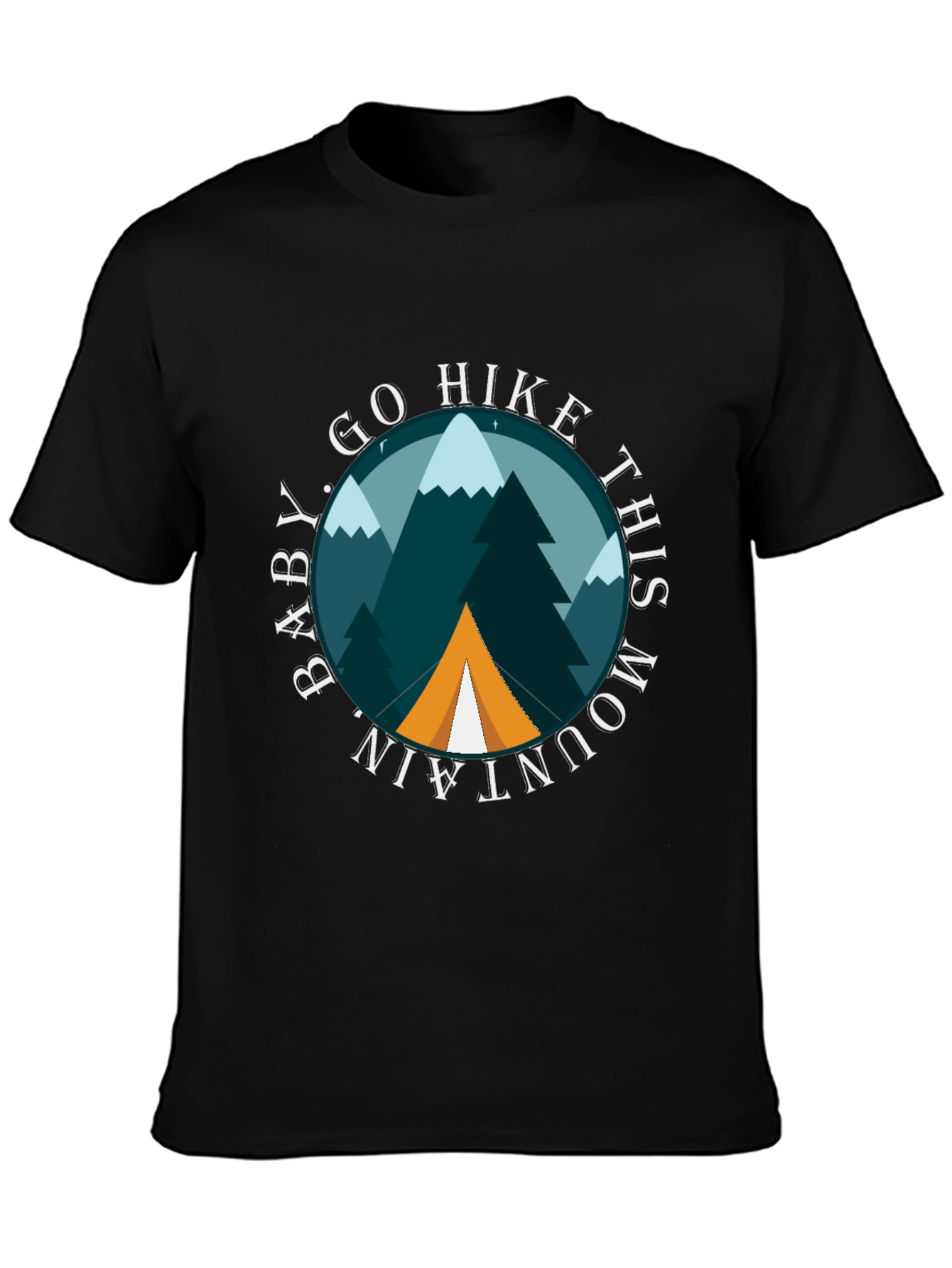 Hike Mountain Graphic Tee - Adventure Awaits!