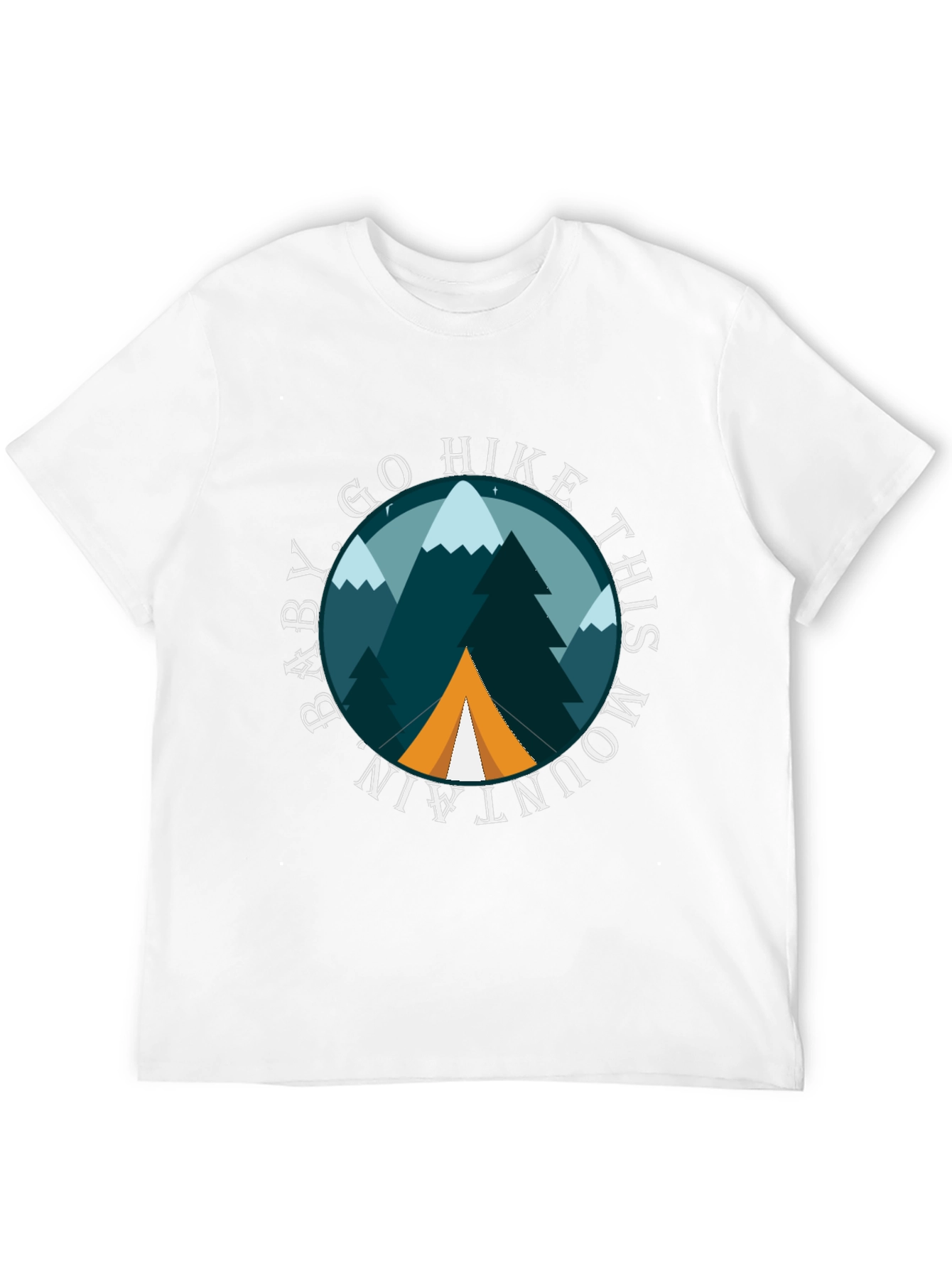 Hike Mountain Graphic Tee - Adventure Awaits!