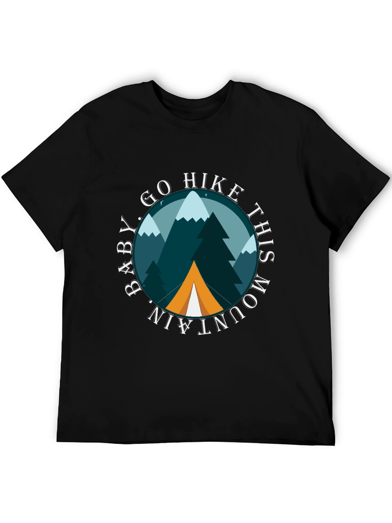 Hike Mountain Graphic Tee - Adventure Awaits!
