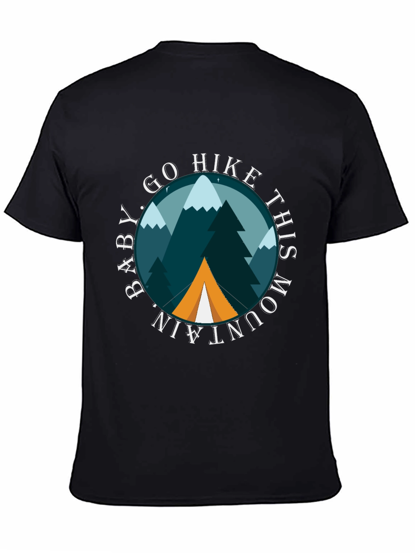 Hike Mountain Graphic Tee - Adventure Awaits!