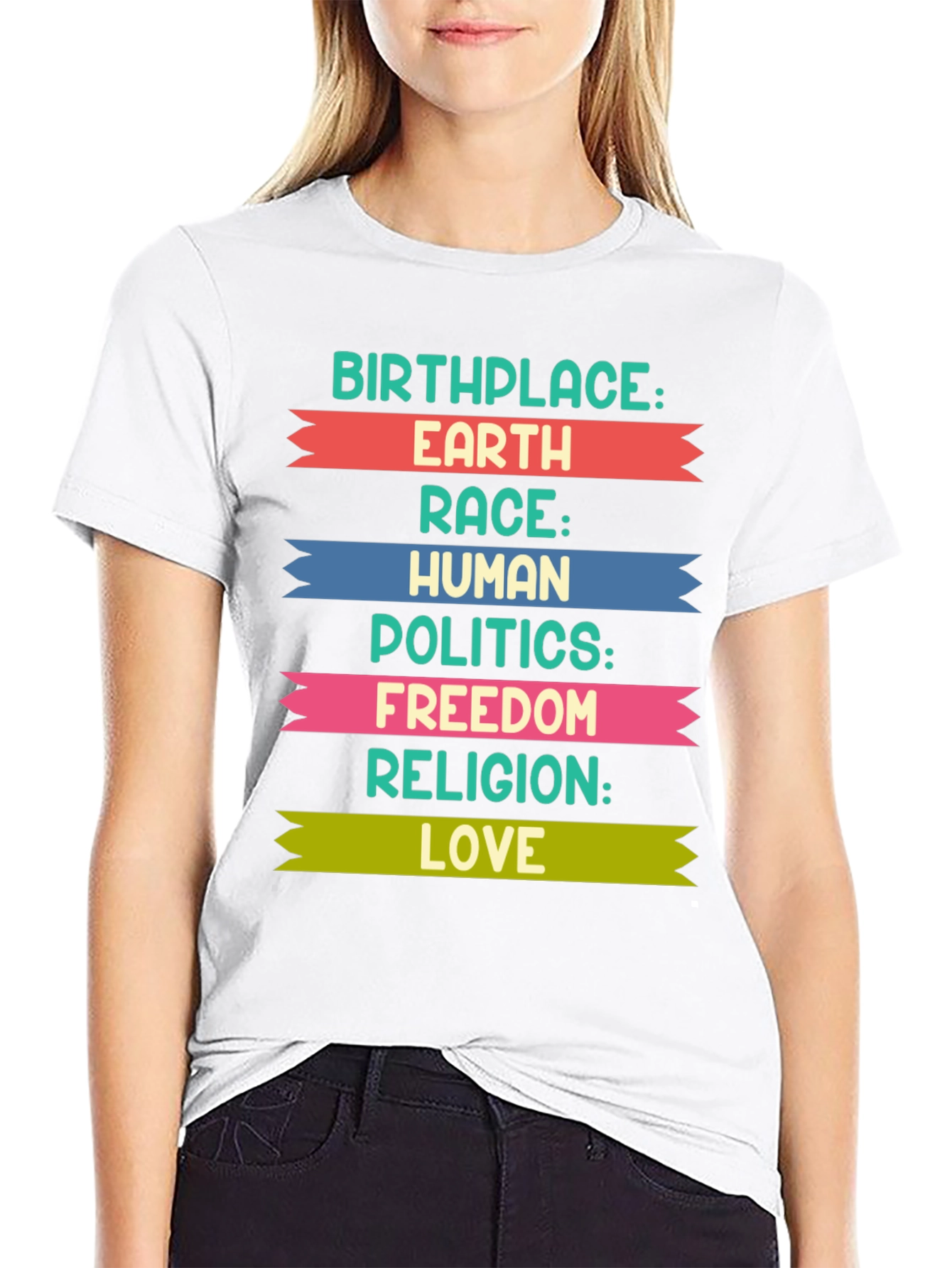 Birthplace Earth Human Equality T-Shirt
