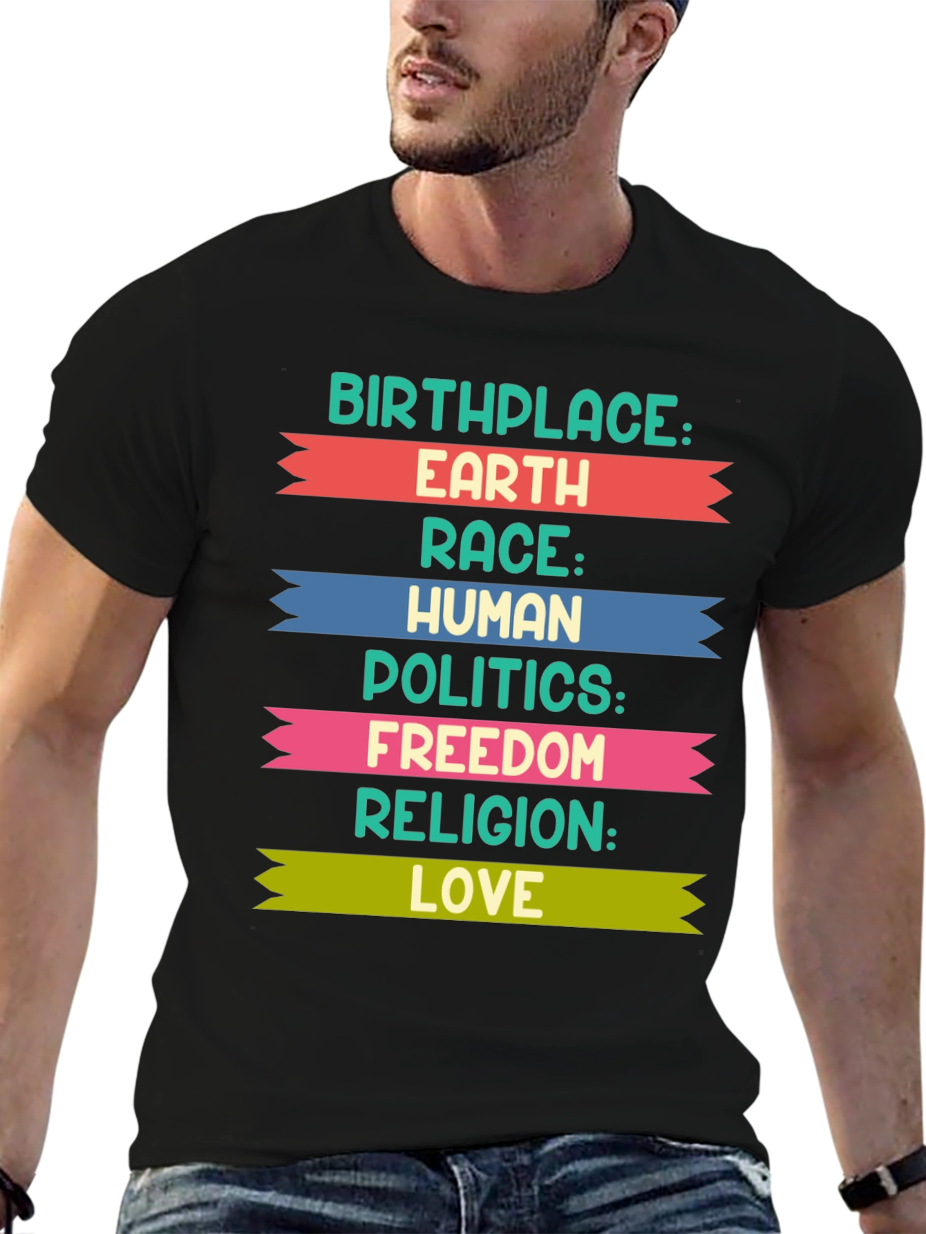 Birthplace Earth Human Equality T-Shirt
