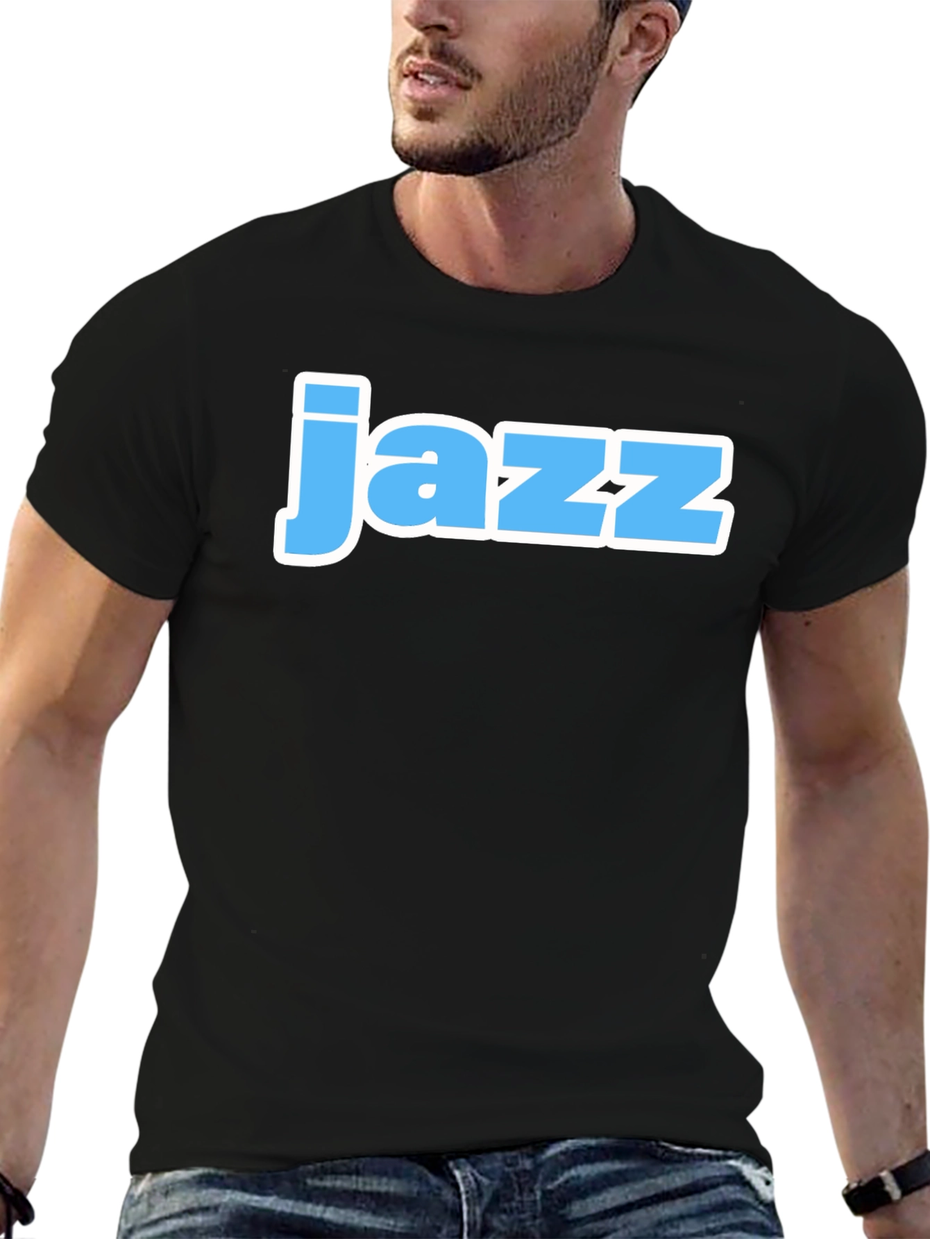 Jazz Graphic Tee - Classic Style