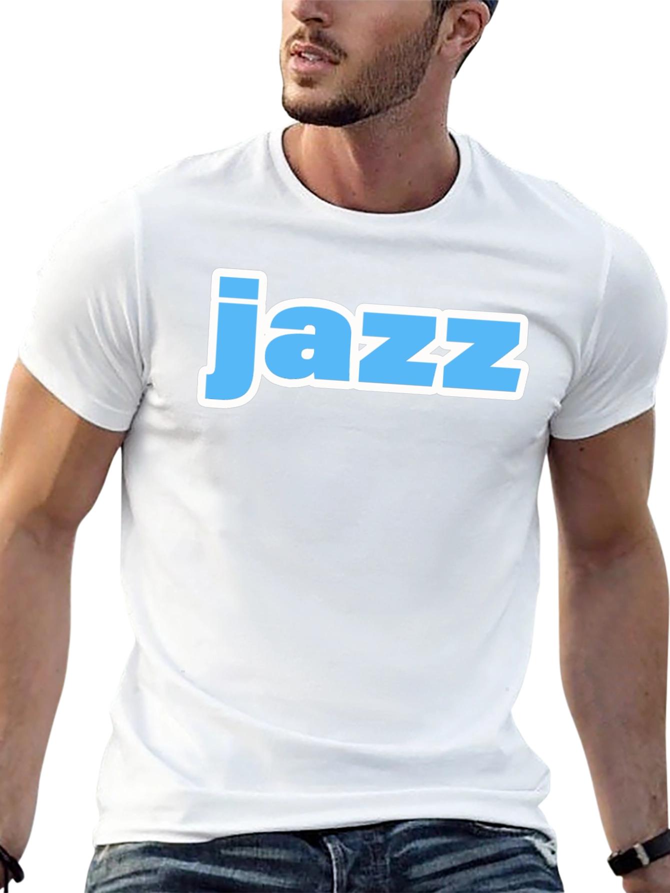 Jazz Graphic Tee - Classic Style