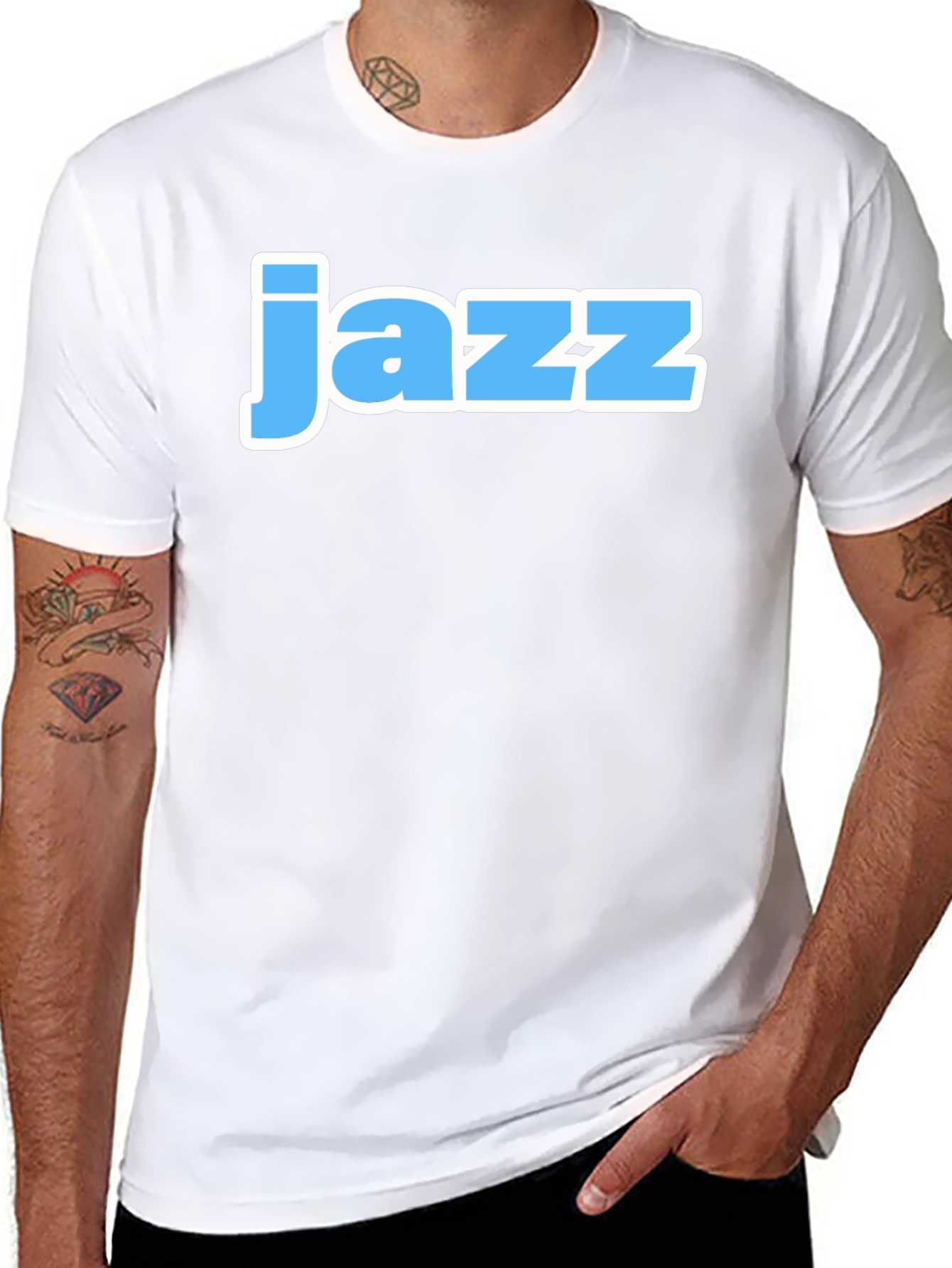 Jazz Graphic Tee - Classic Style