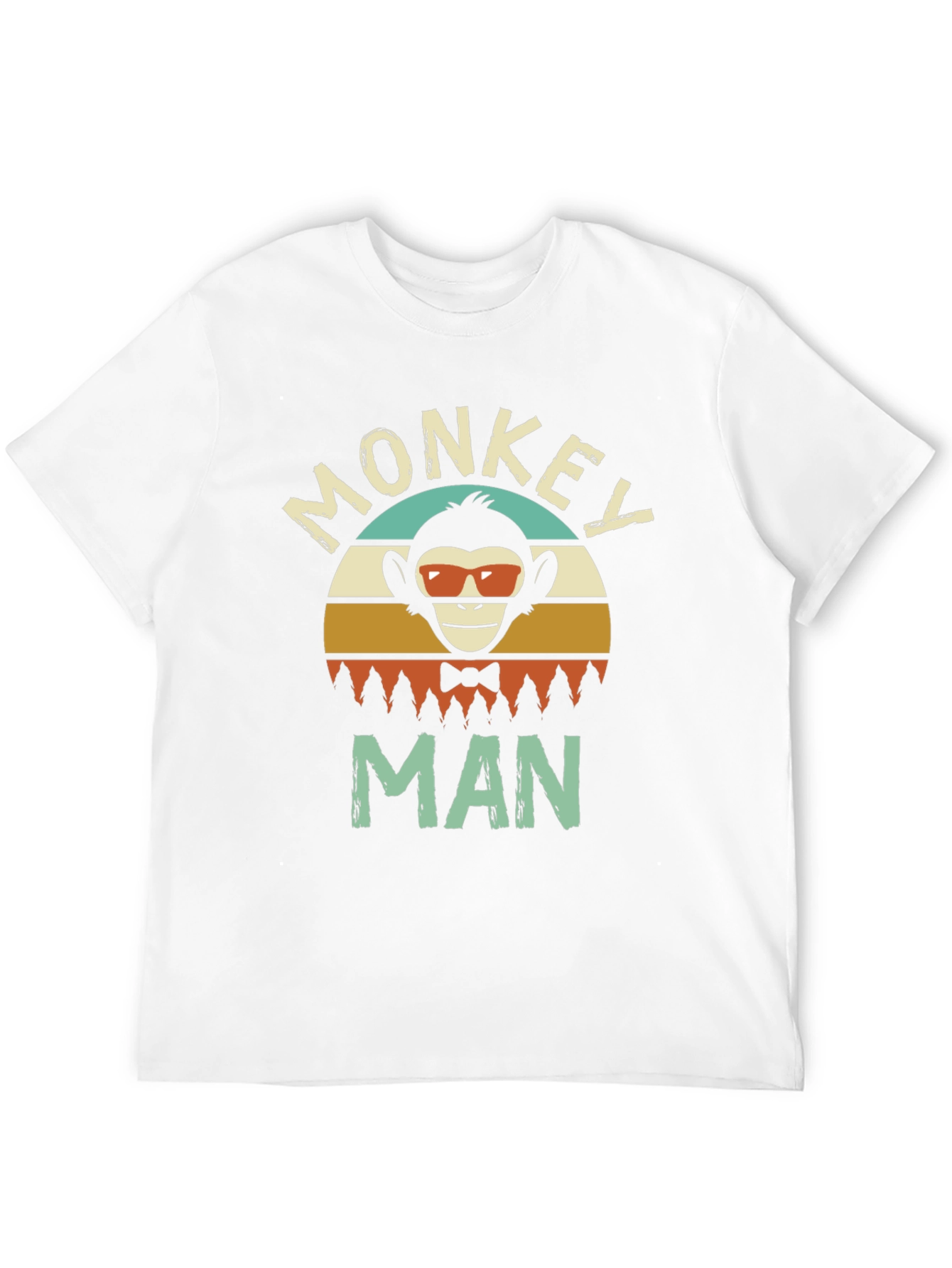 Monkey Man Graphic T-Shirt - Retro Style
