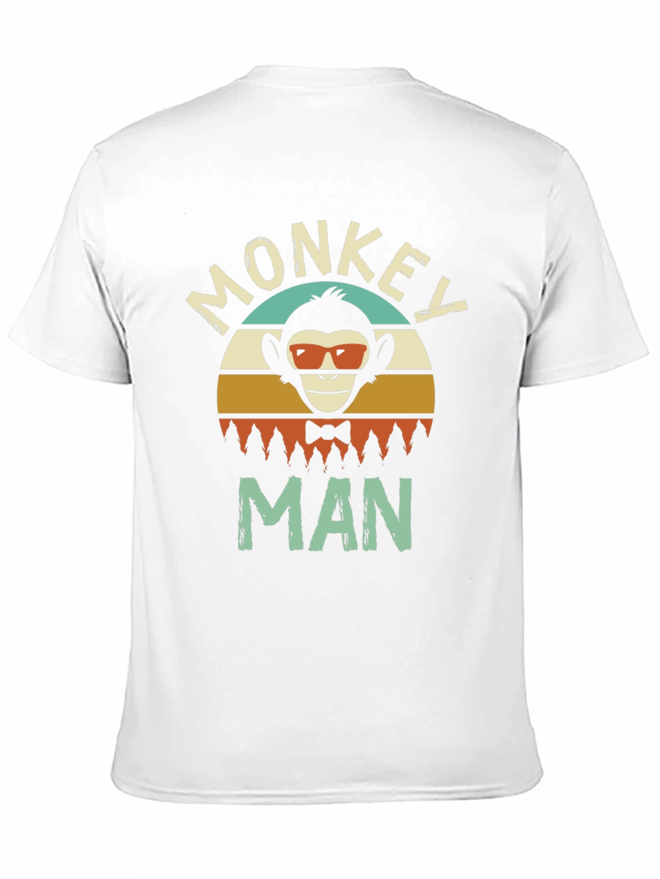 Monkey Man Graphic T-Shirt - Retro Style