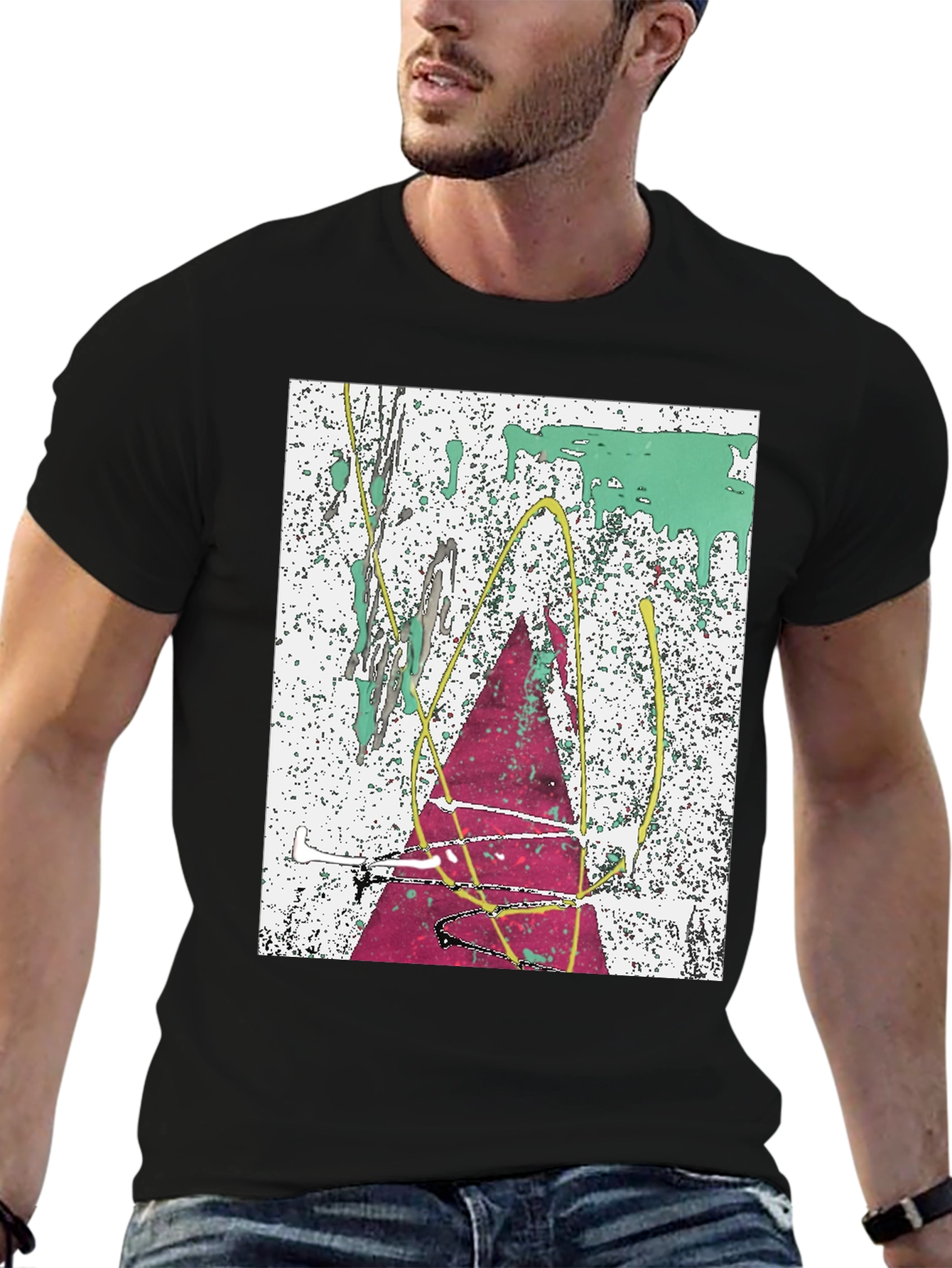 Abstract Art Tee - Modern Graphic Print