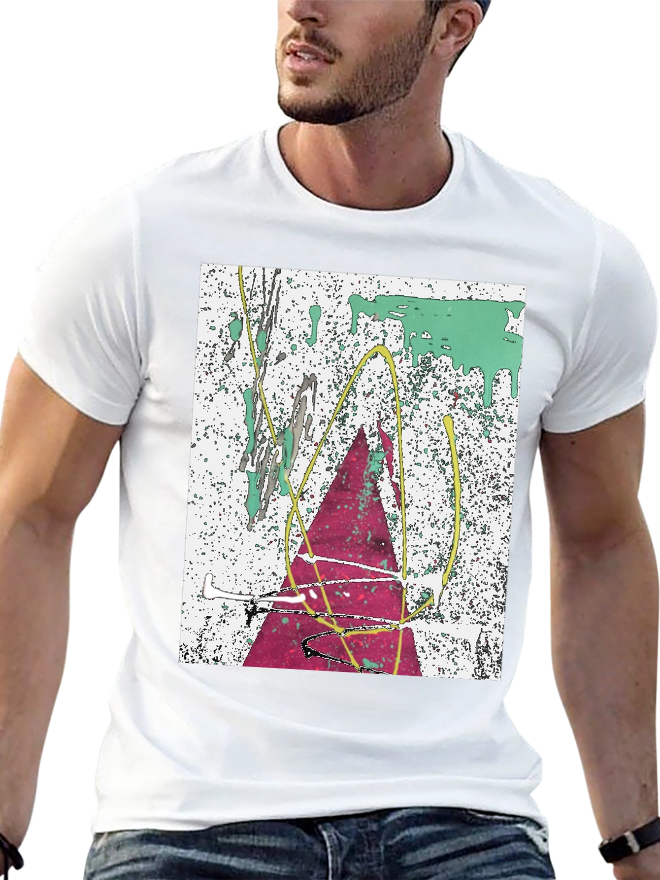 Abstract Art Tee - Modern Graphic Print