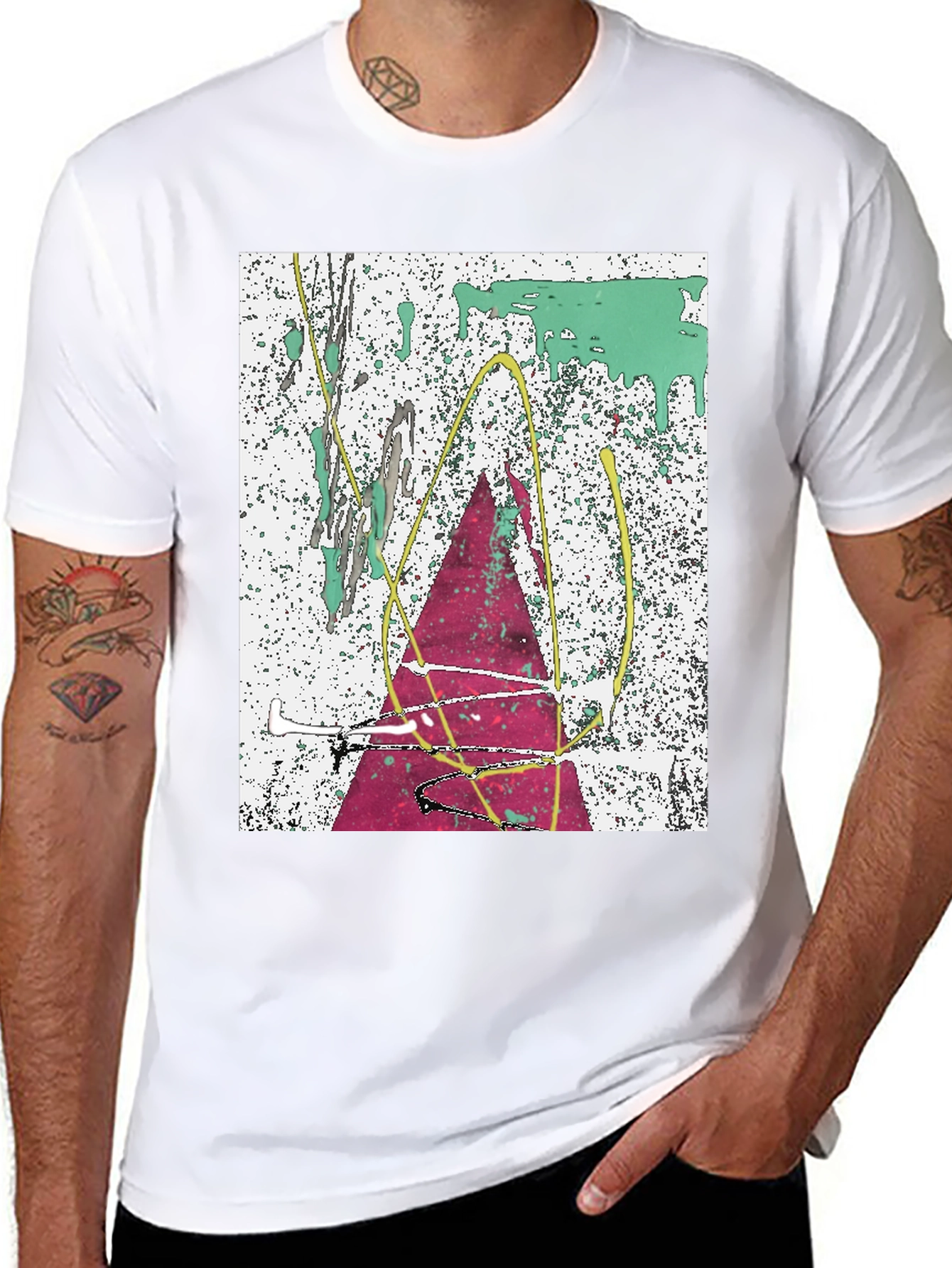 Abstract Art Tee - Modern Graphic Print