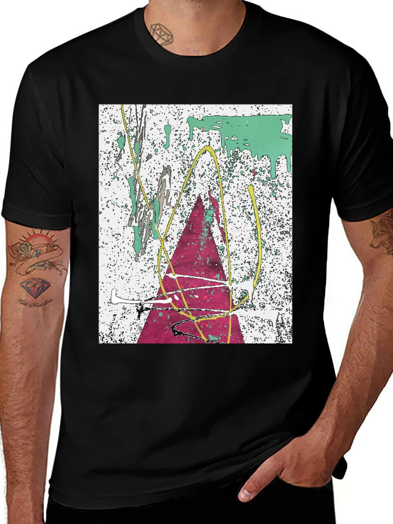 Abstract Art Tee - Modern Graphic Print