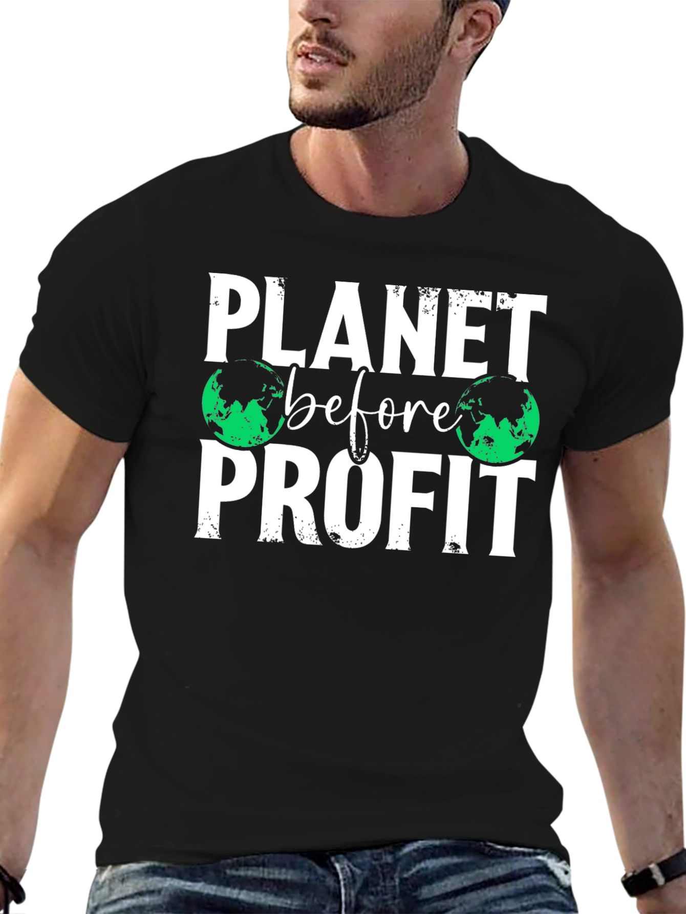 Planet Before Profit Graphic Tee