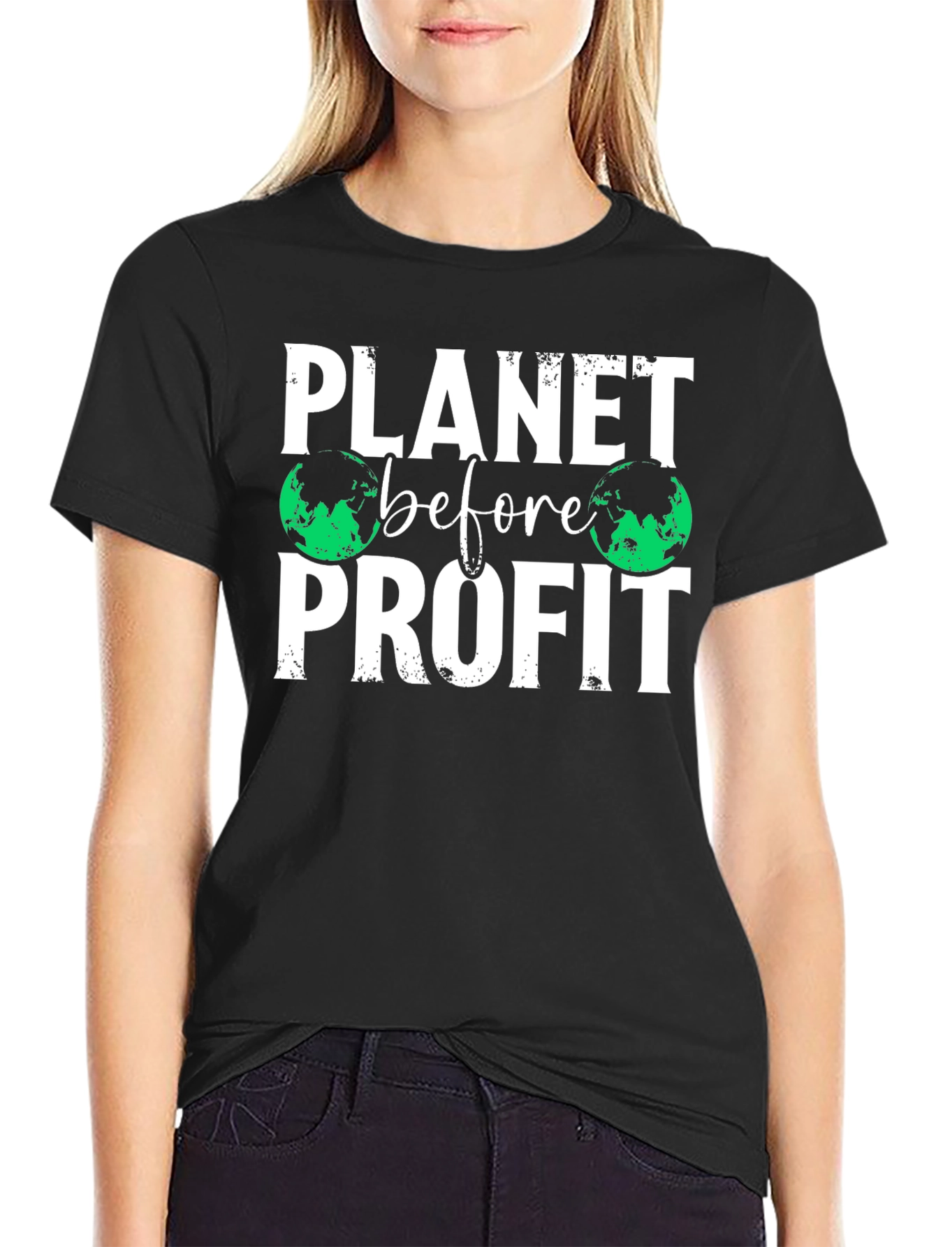 Planet Before Profit Graphic Tee