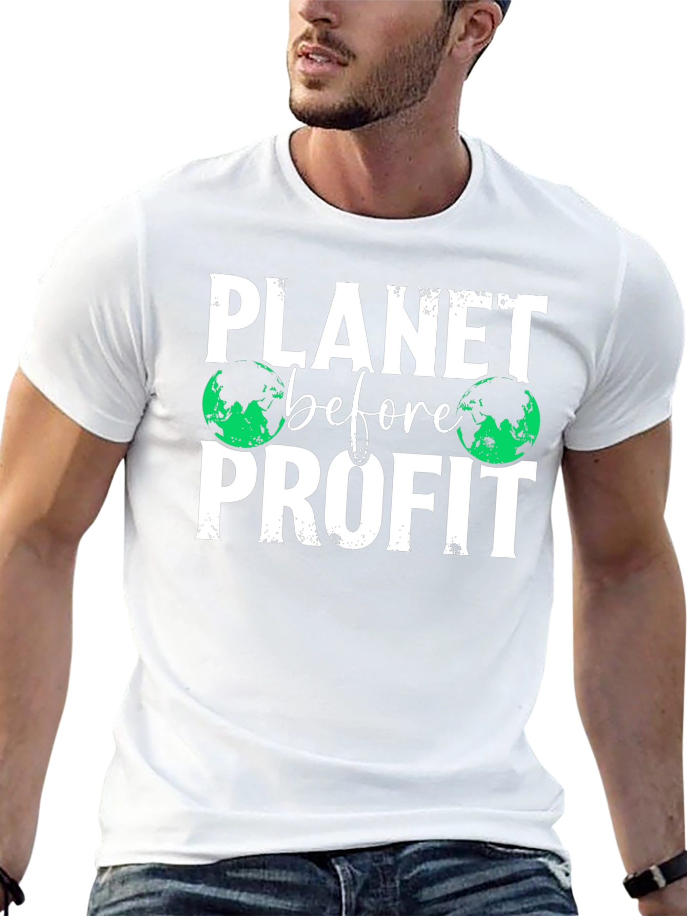 Planet Before Profit Graphic Tee
