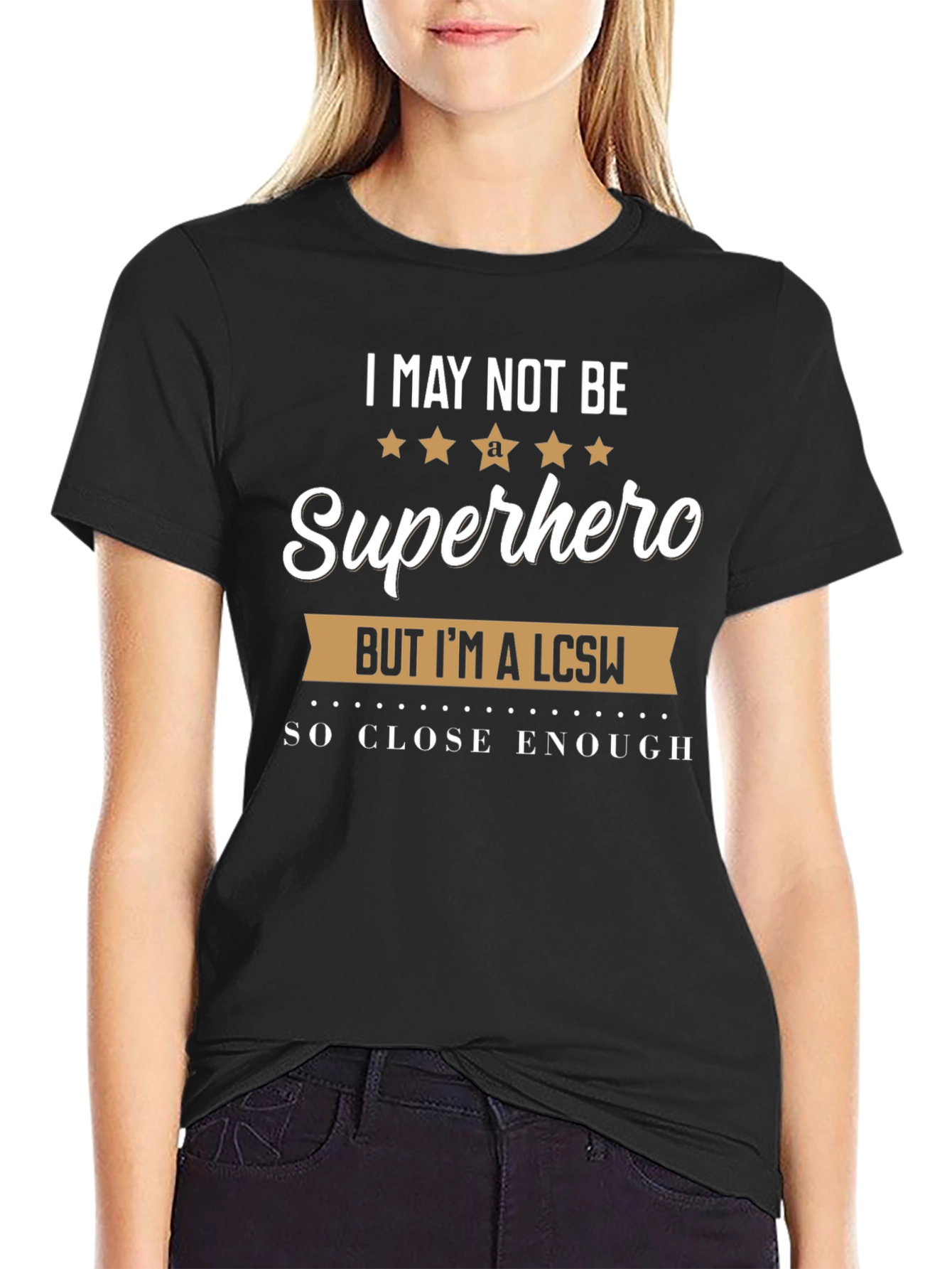 Superhero LCSW T-Shirt - Clinical Social Worker Gift