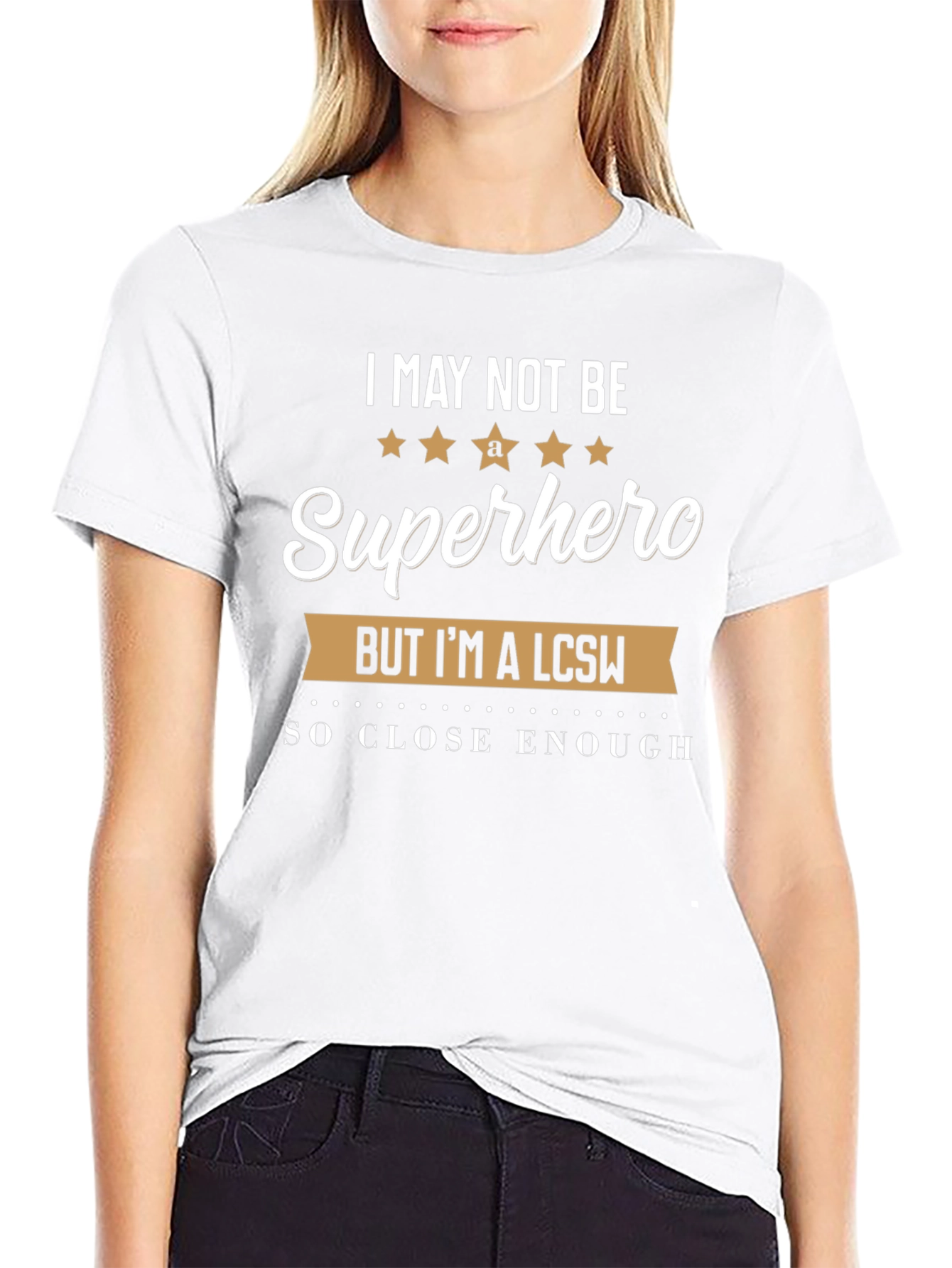 Superhero LCSW T-Shirt - Clinical Social Worker Gift
