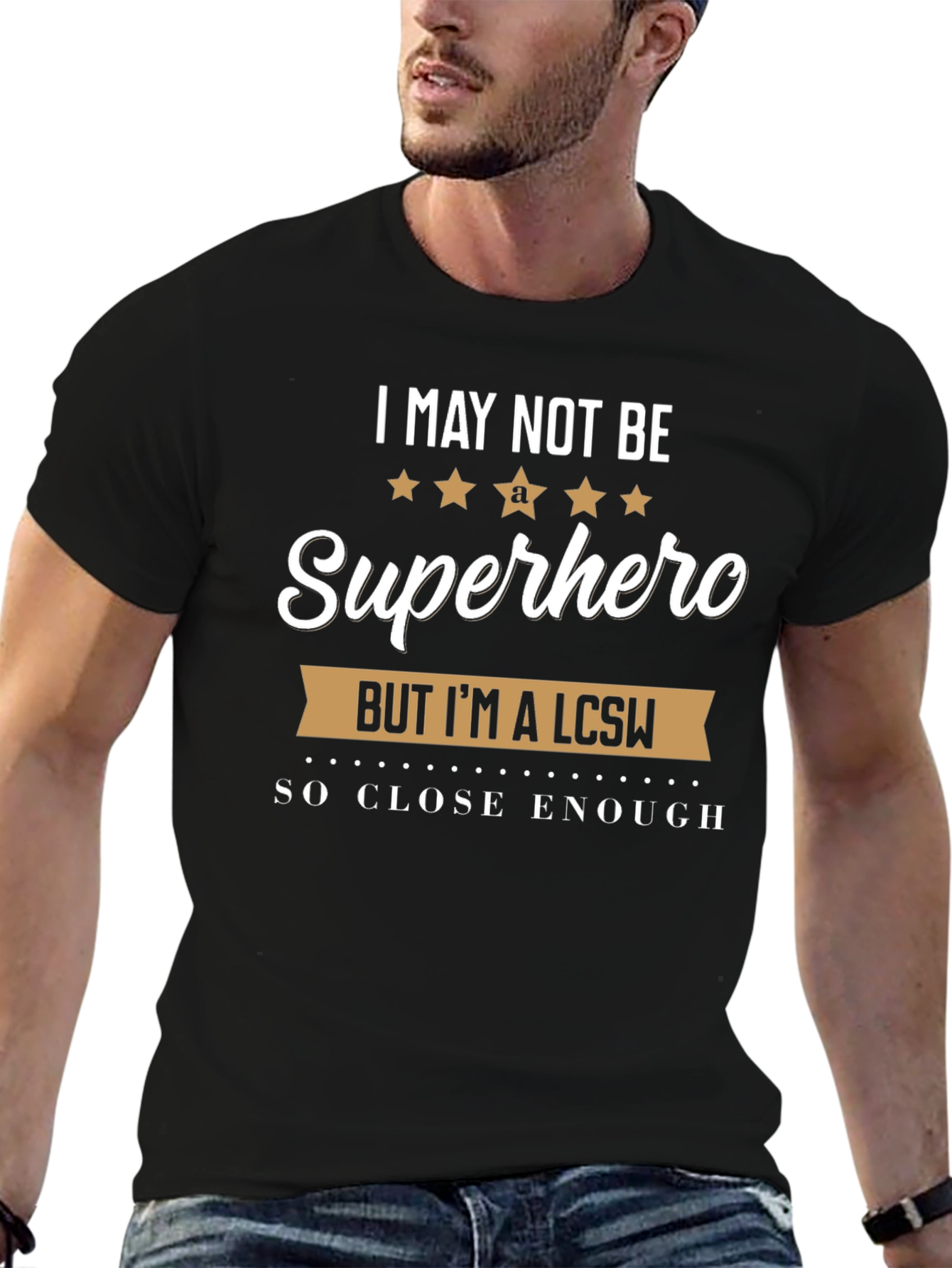Superhero LCSW T-Shirt - Clinical Social Worker Gift