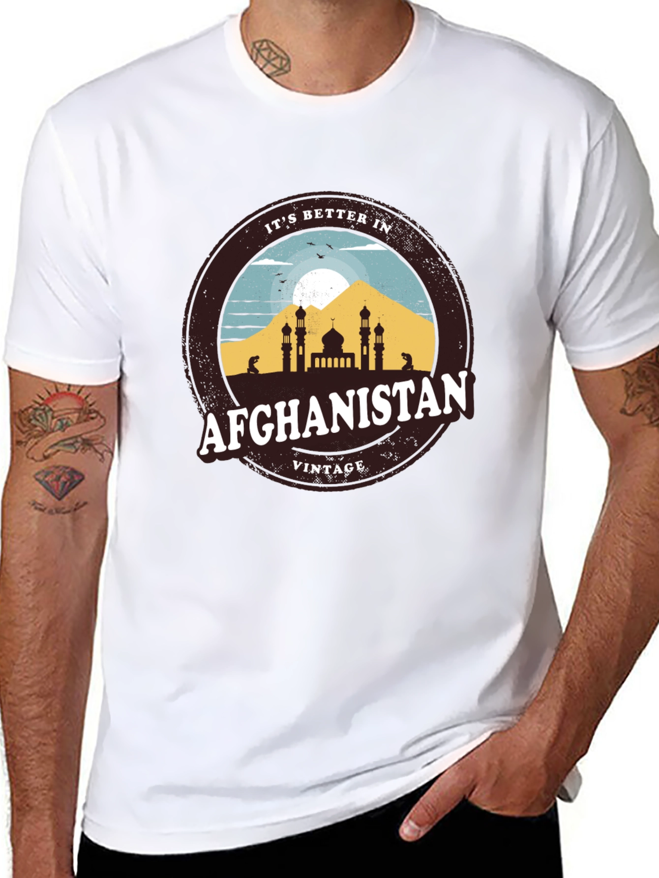 Afghanistan Vintage T-Shirt