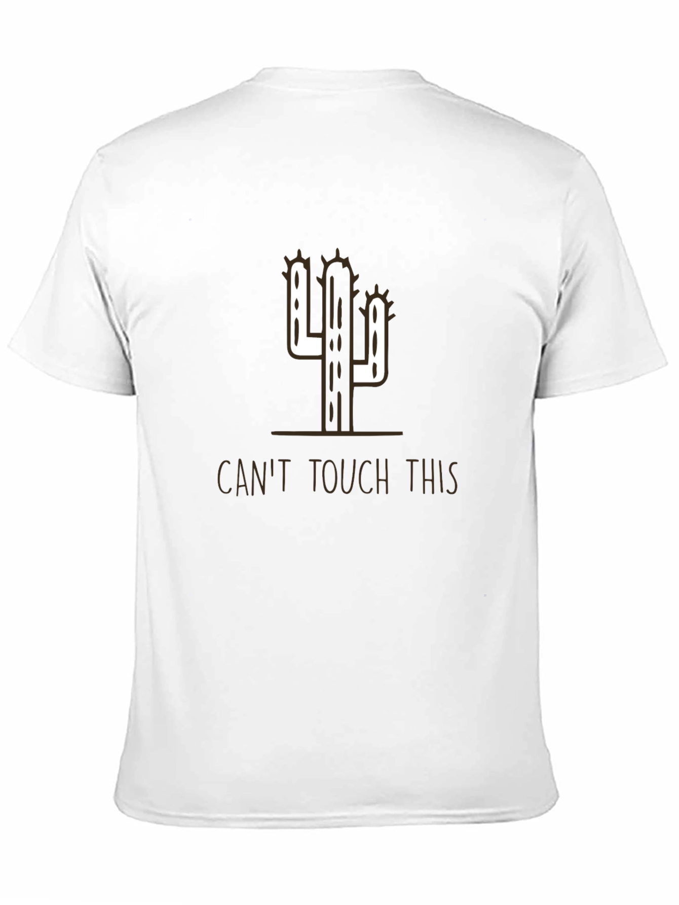 Cactus Humor Tee - Cant Touch This Shirt