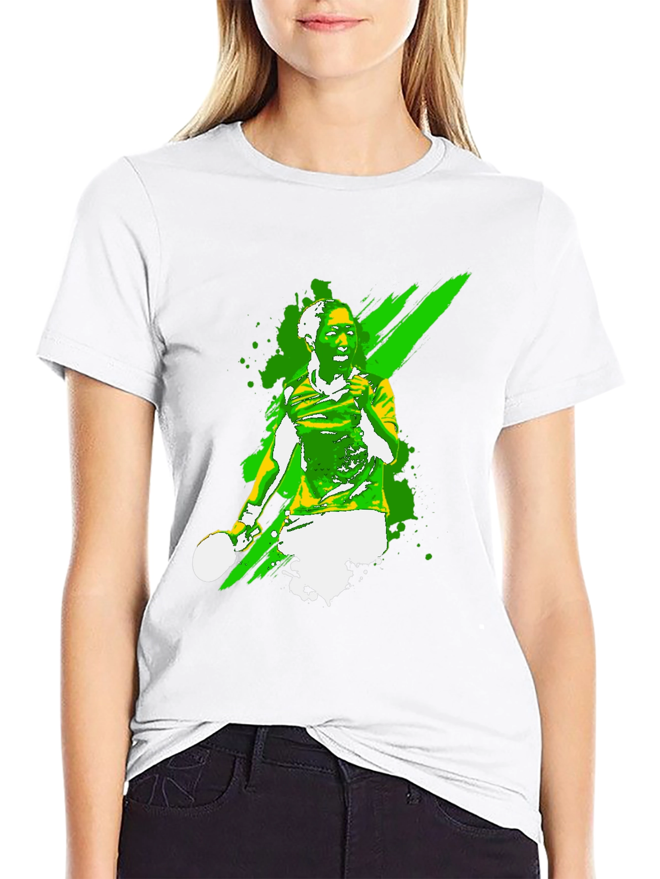 Table Tennis Player T-Shirt - Stylish Graphic Tee