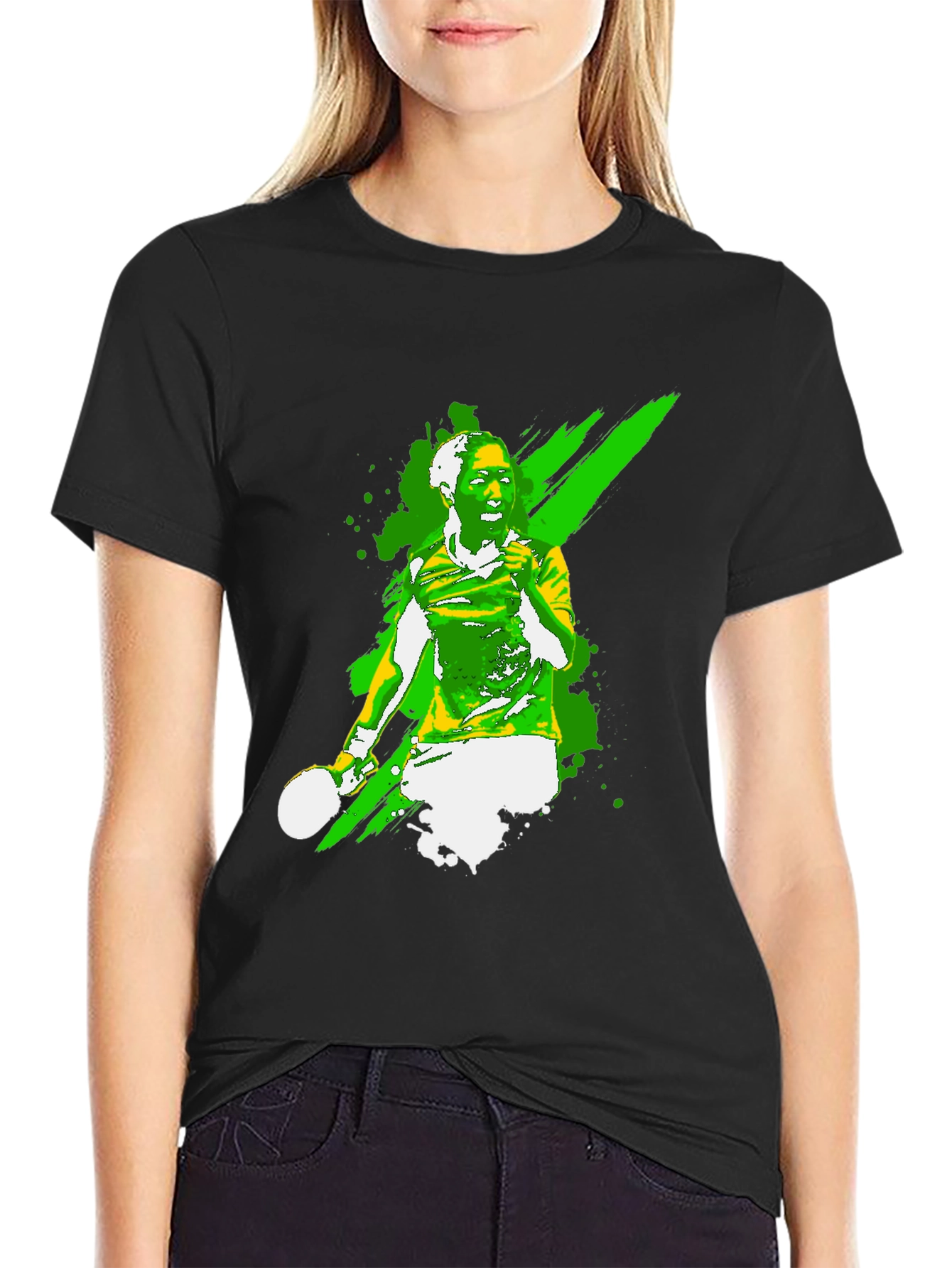 Table Tennis Player T-Shirt - Stylish Graphic Tee