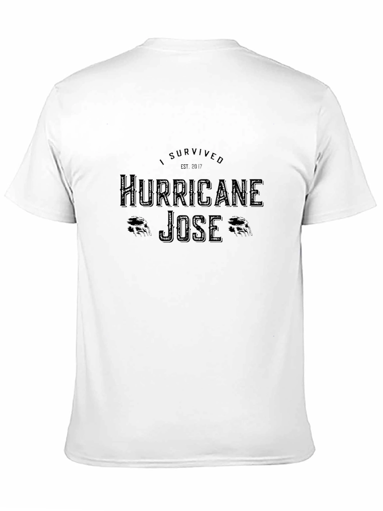 I Survived Hurricane Jose Black T-Shirt