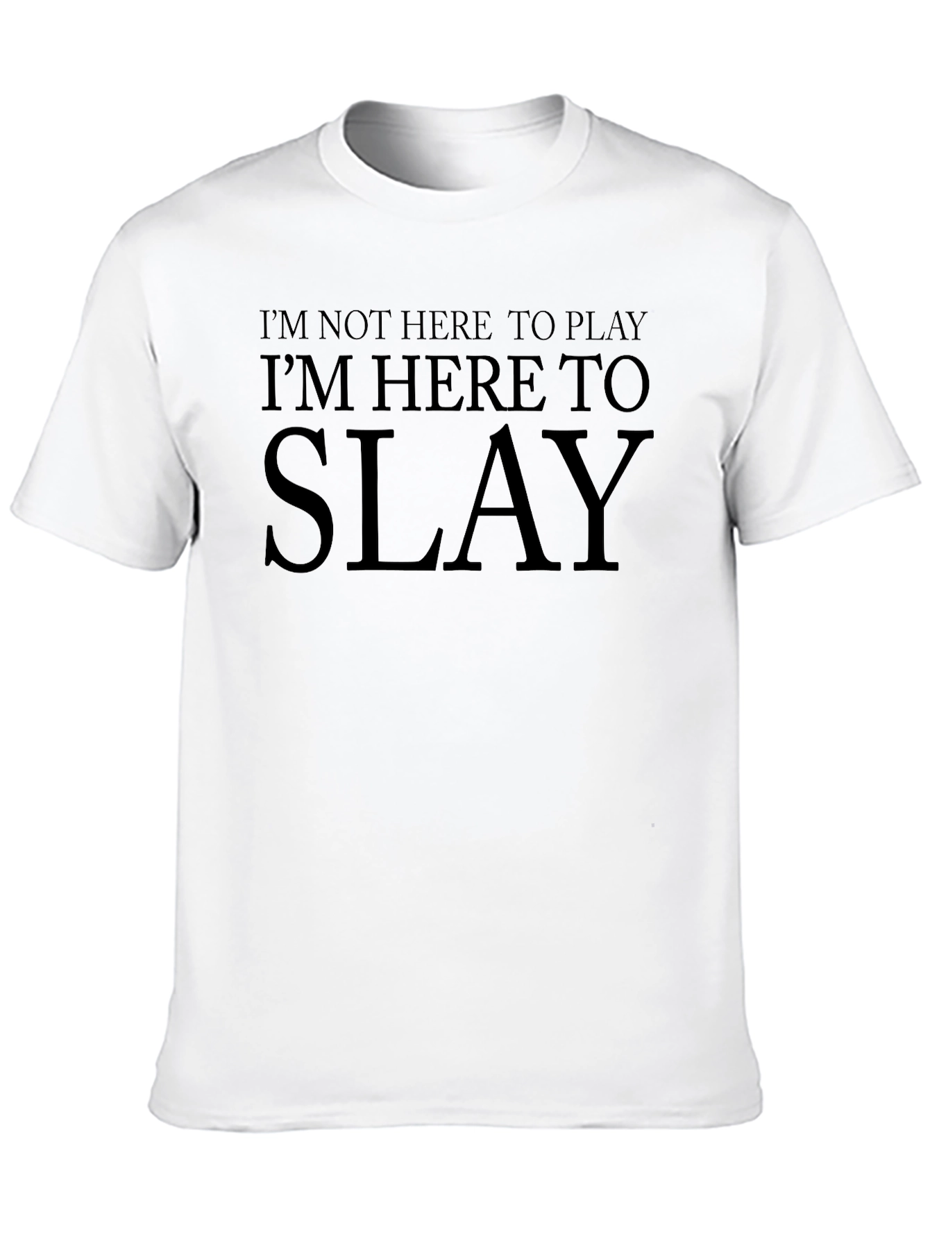Slay Graphic Tee - Mens Black T-Shirt
