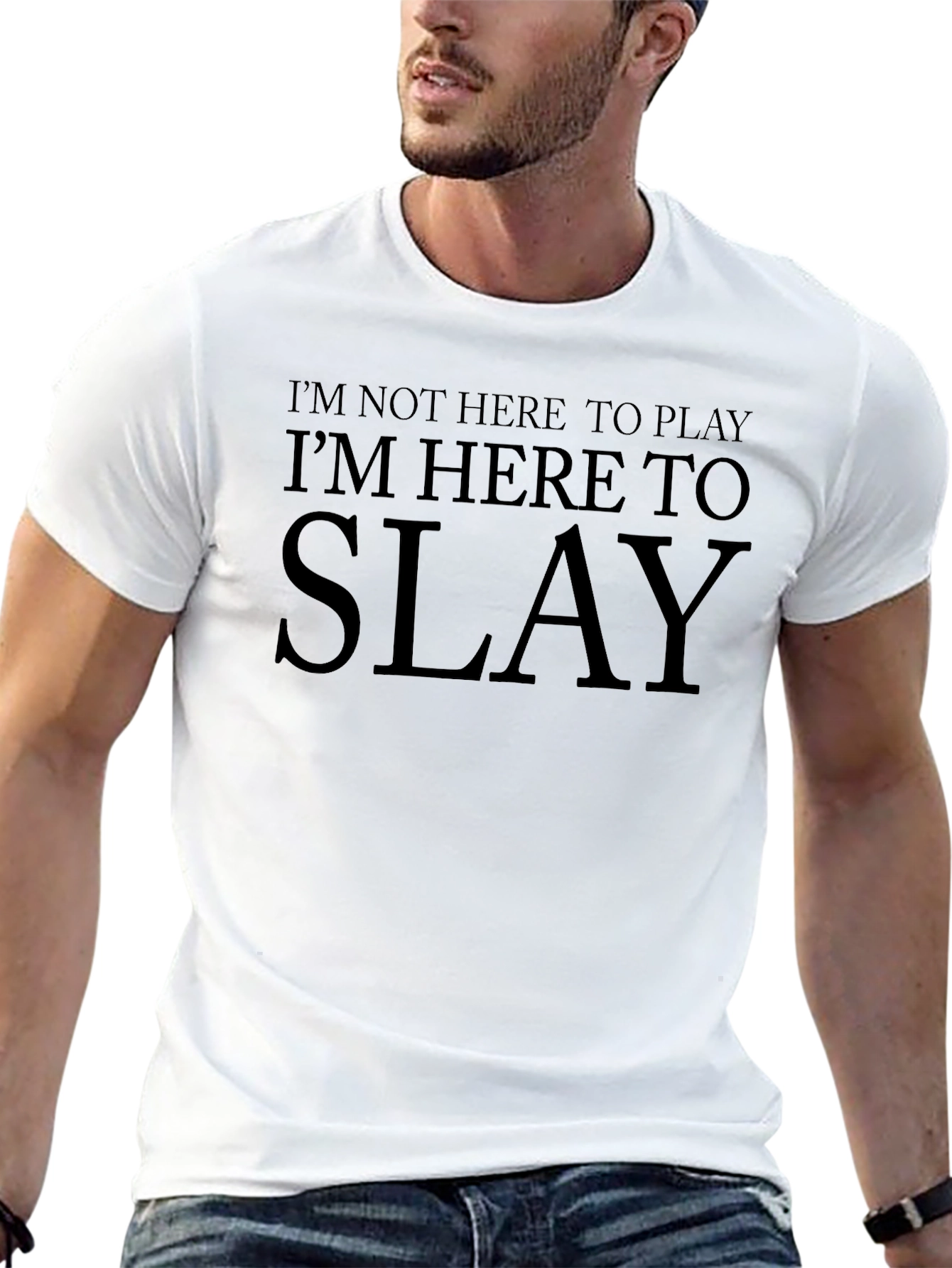 Slay Graphic Tee - Mens Black T-Shirt
