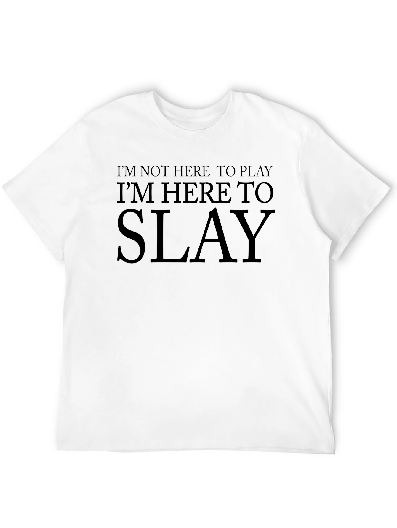 Slay Graphic Tee - Mens Black T-Shirt