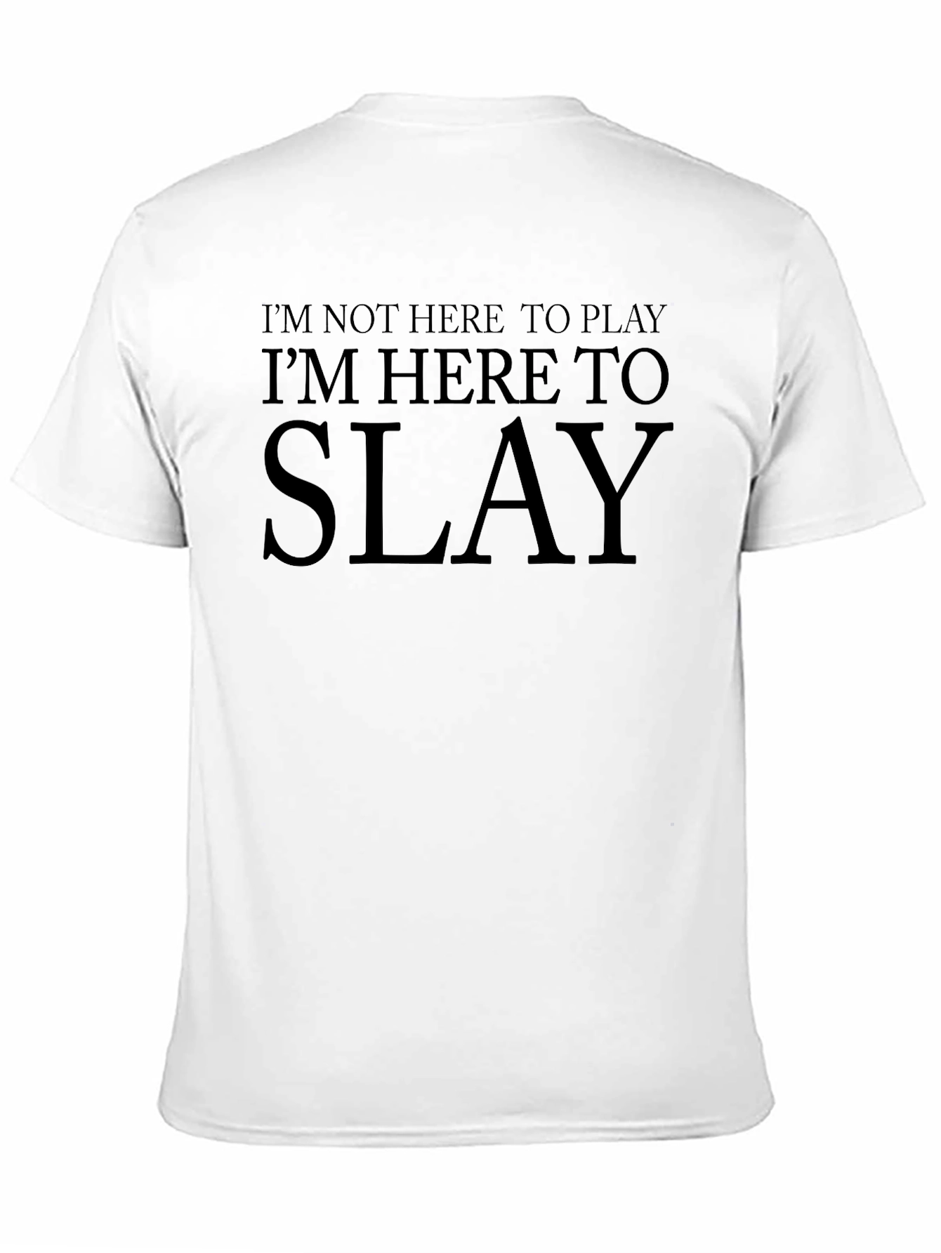 Slay Graphic Tee - Mens Black T-Shirt