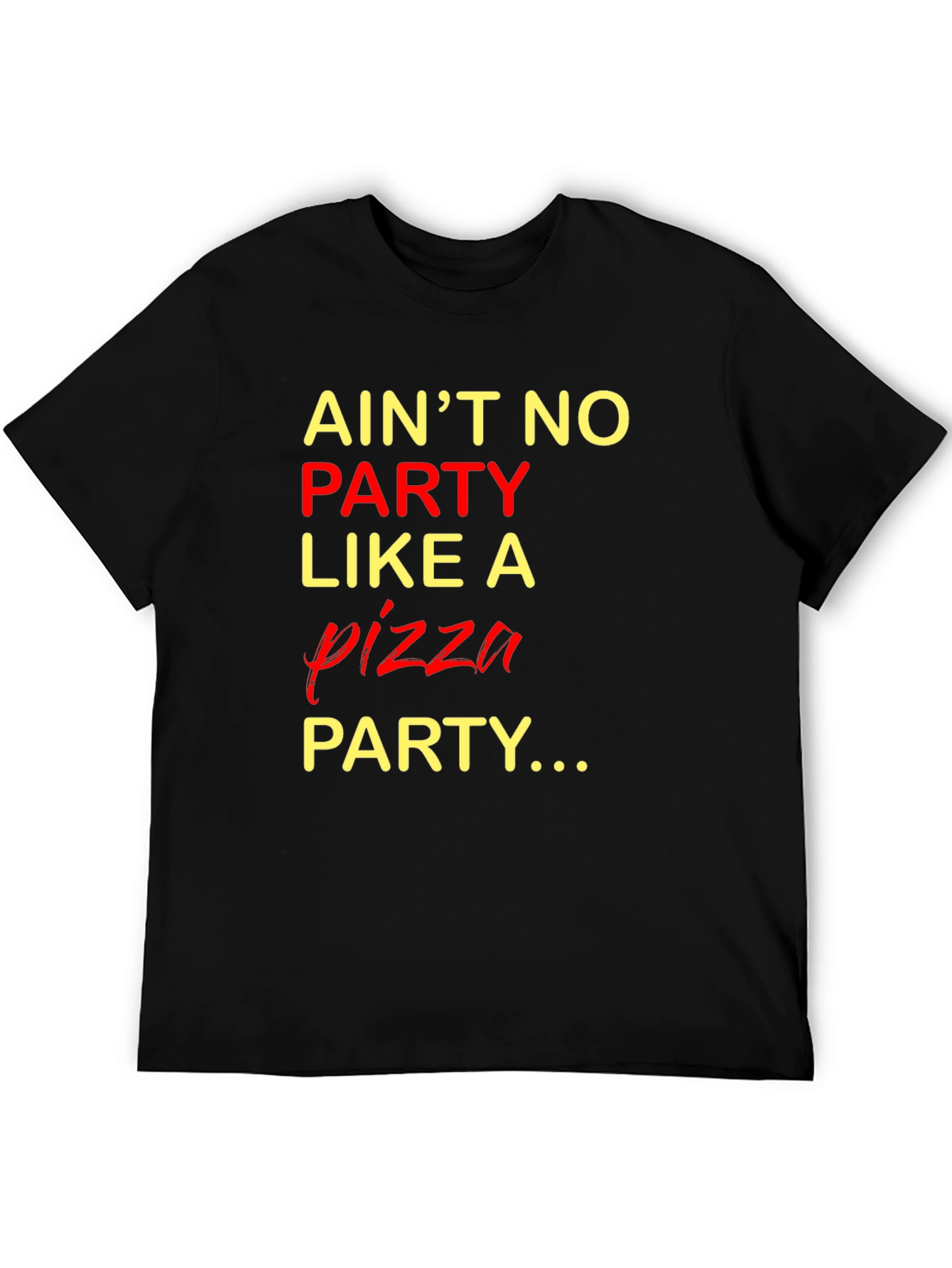 Pizza Party T-Shirt - Funny Graphic Tee