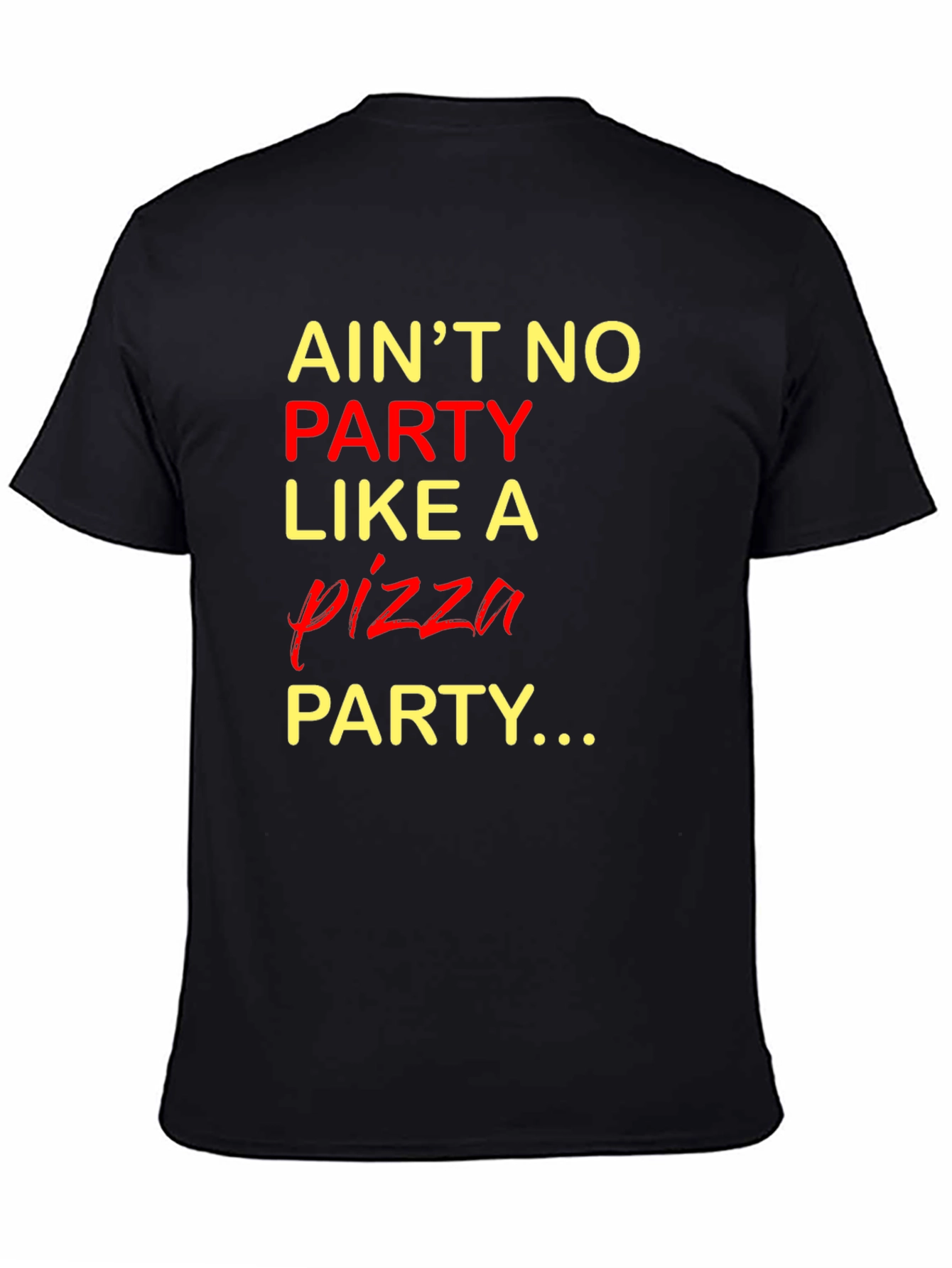 Pizza Party T-Shirt - Funny Graphic Tee