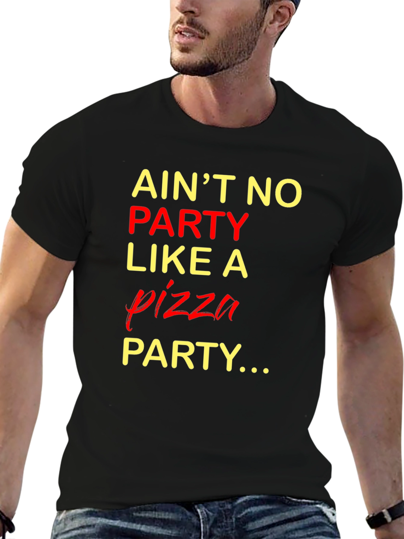 Pizza Party T-Shirt - Funny Graphic Tee