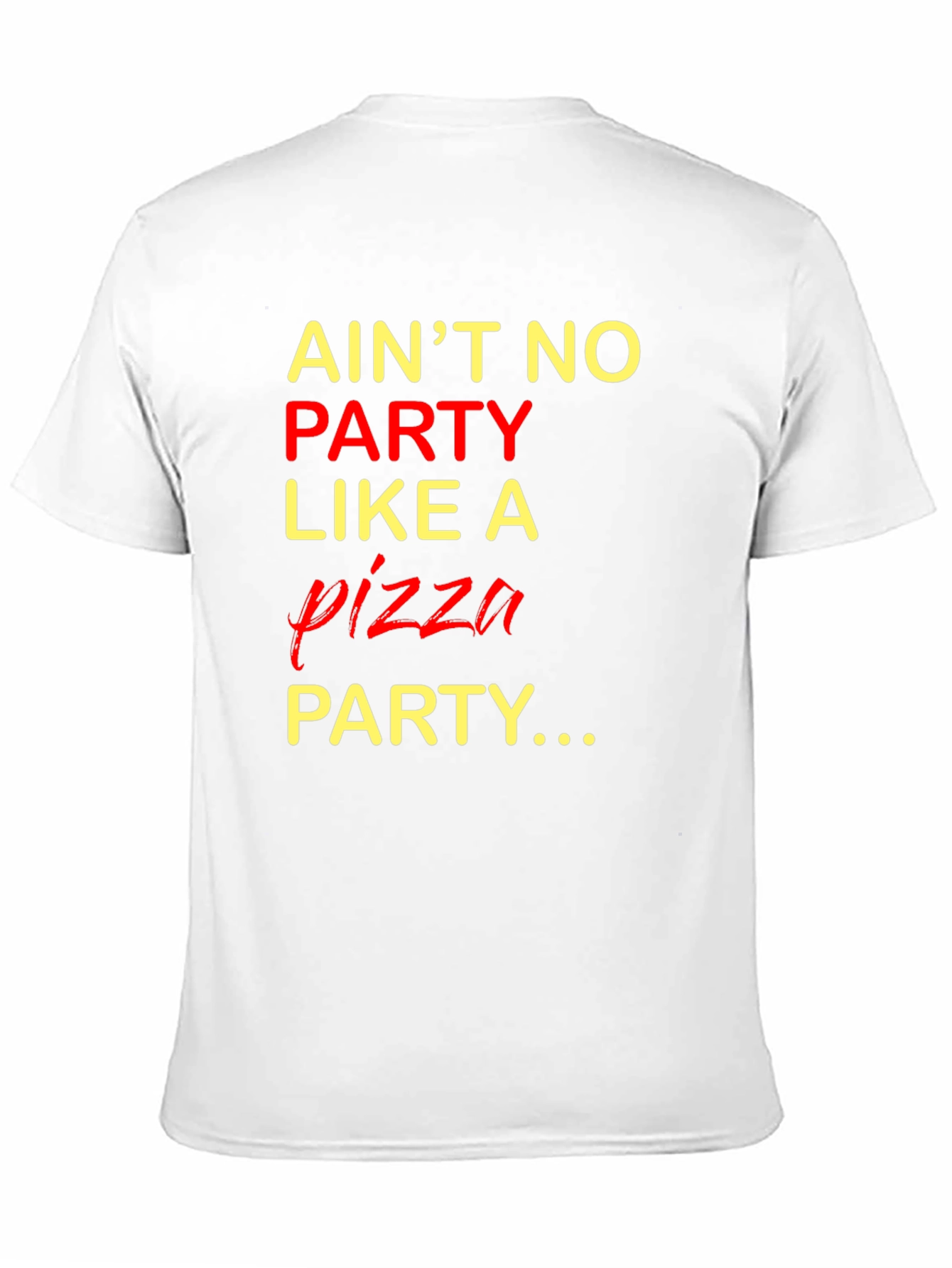 Pizza Party T-Shirt - Funny Graphic Tee
