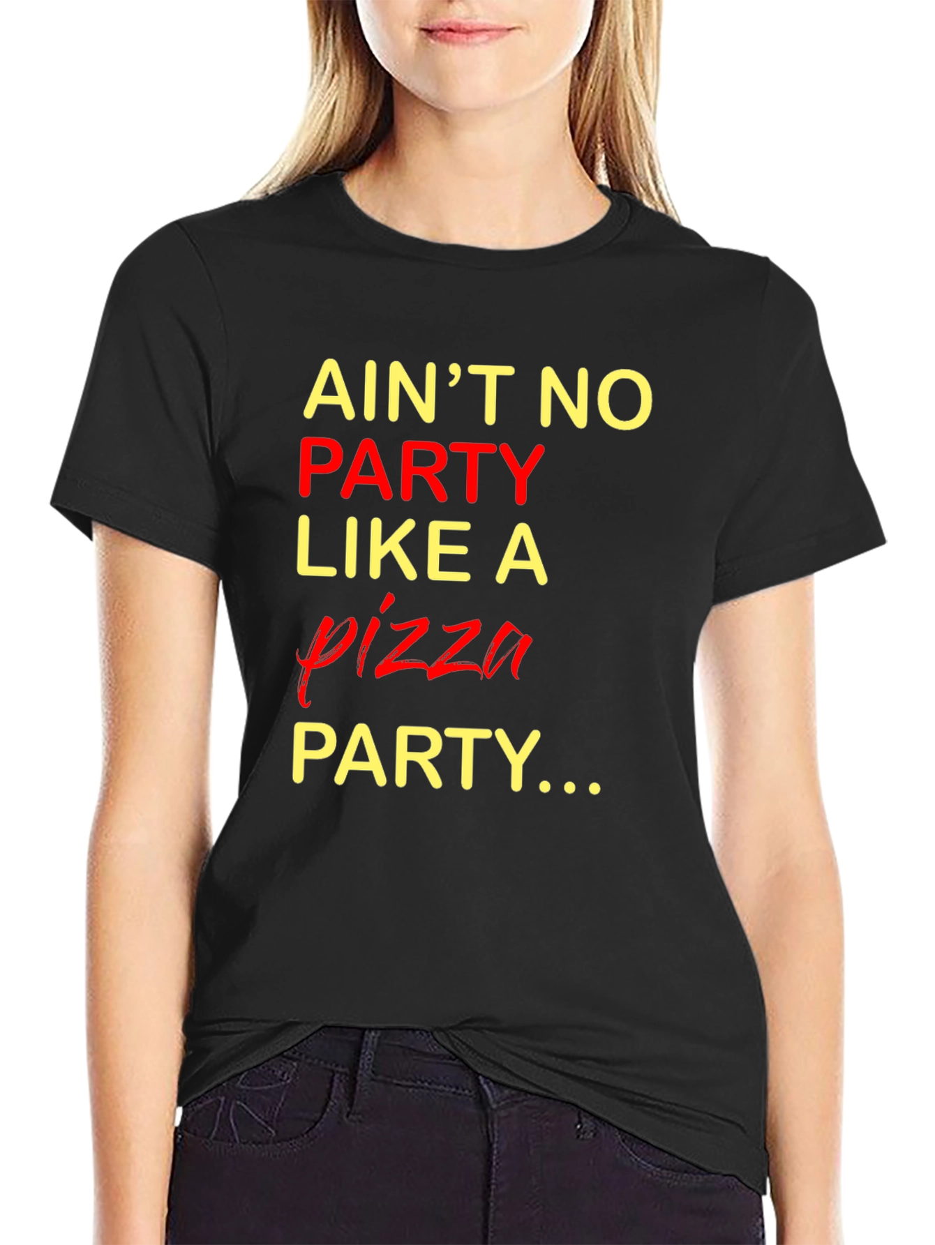 Pizza Party T-Shirt - Funny Graphic Tee
