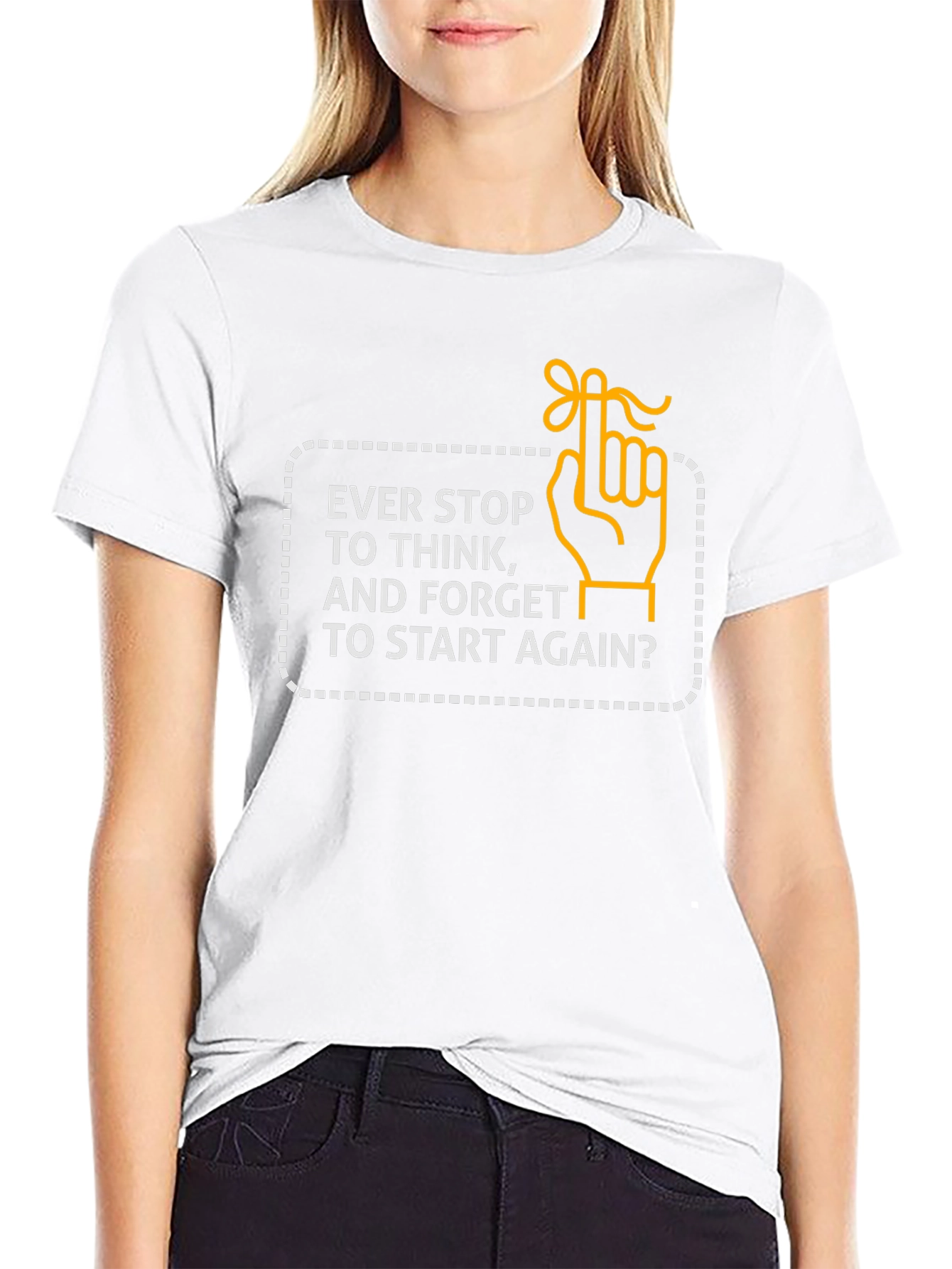 Forget to Start Again? Graphic T-Shirt