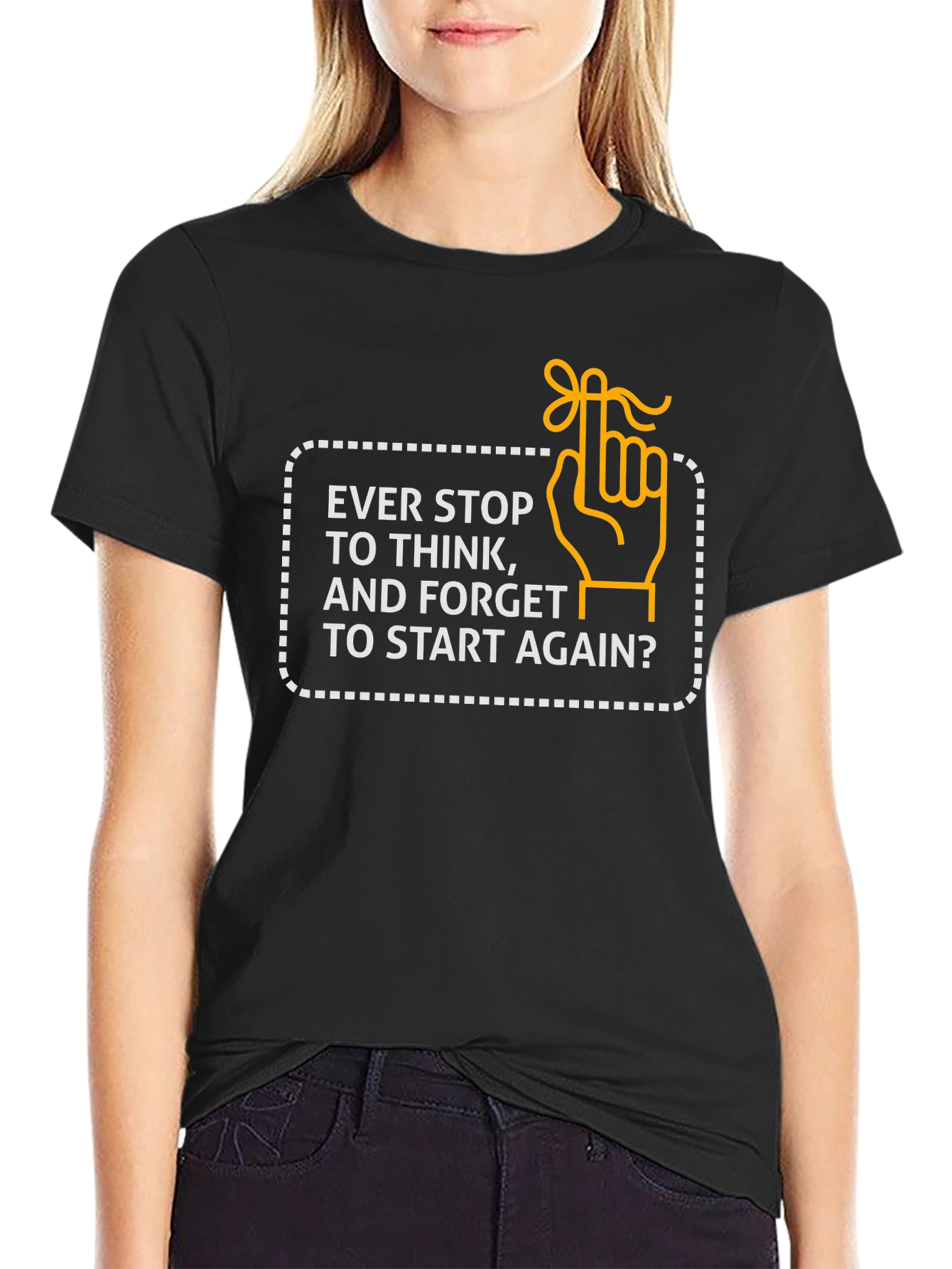 Forget to Start Again? Graphic T-Shirt