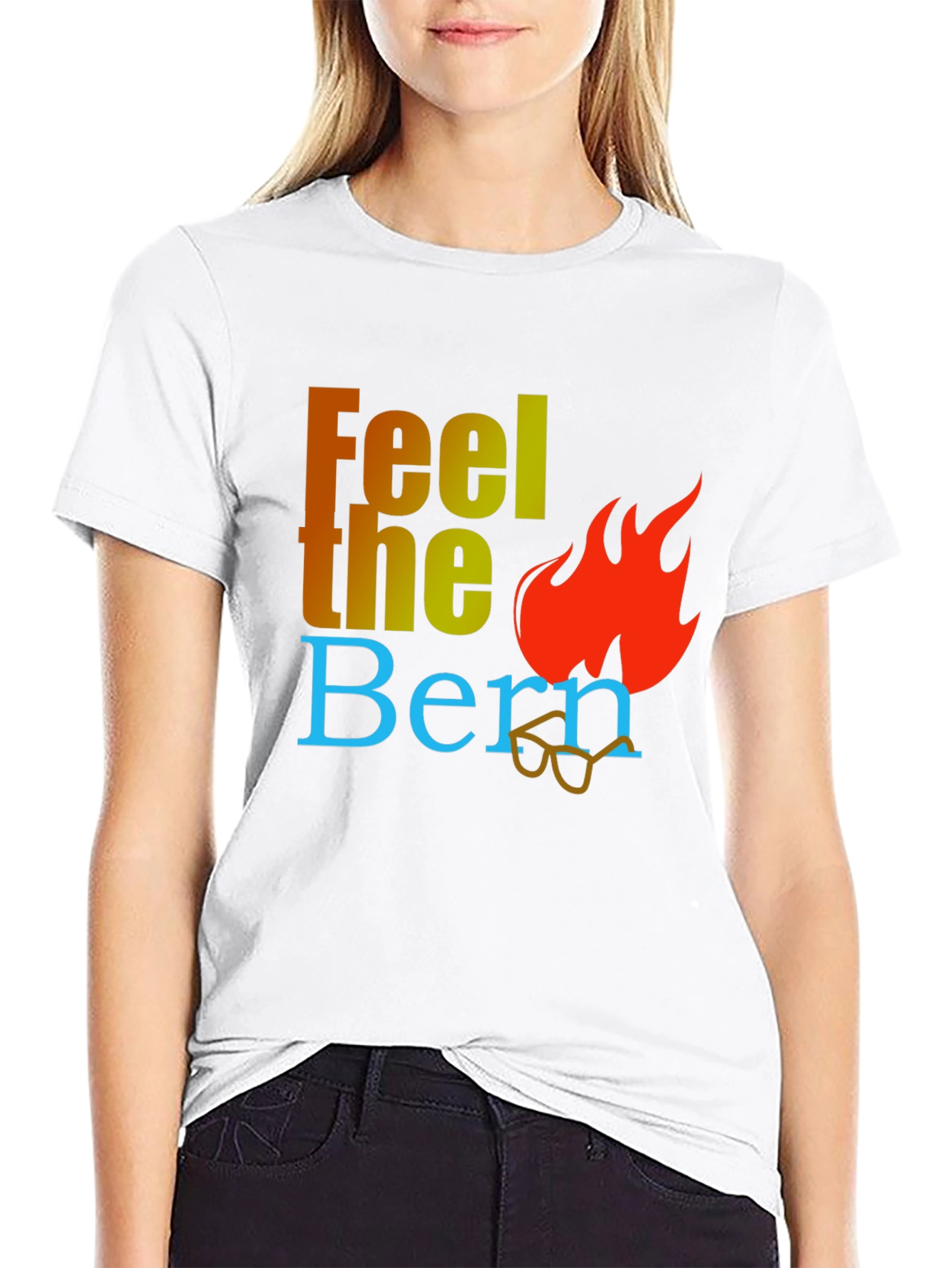 Feel the Bern Political Graphic Tee