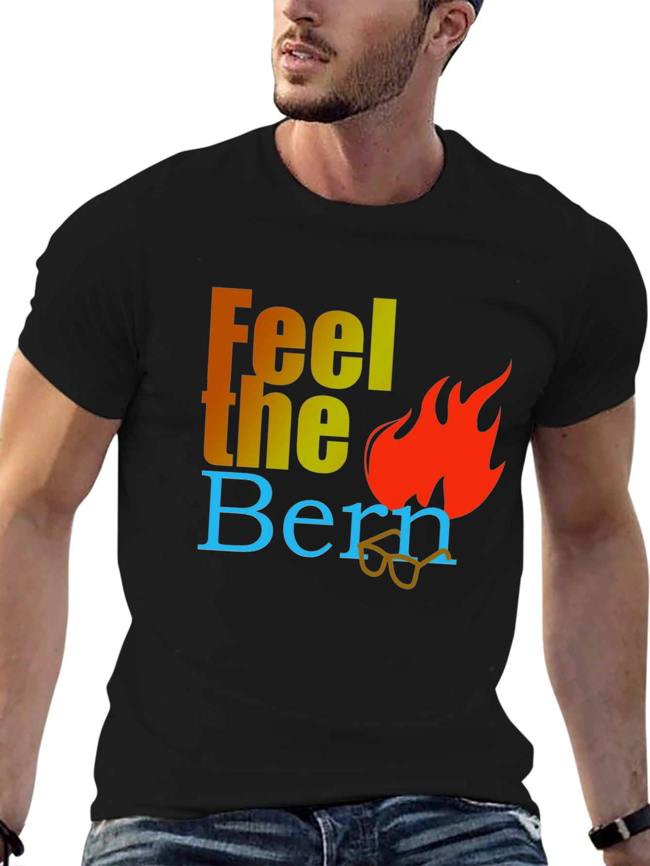 Feel the Bern Political Graphic Tee
