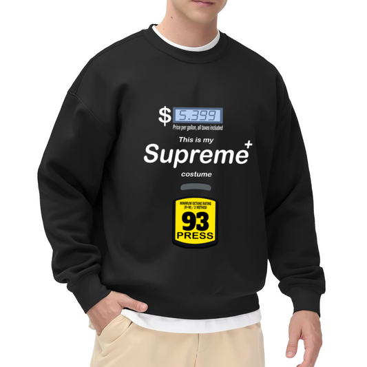 Gas Pump Price Display - Funny Political Graphic ԲÁìÎÀÒÂ | Unisex Pullover Sweatshirt