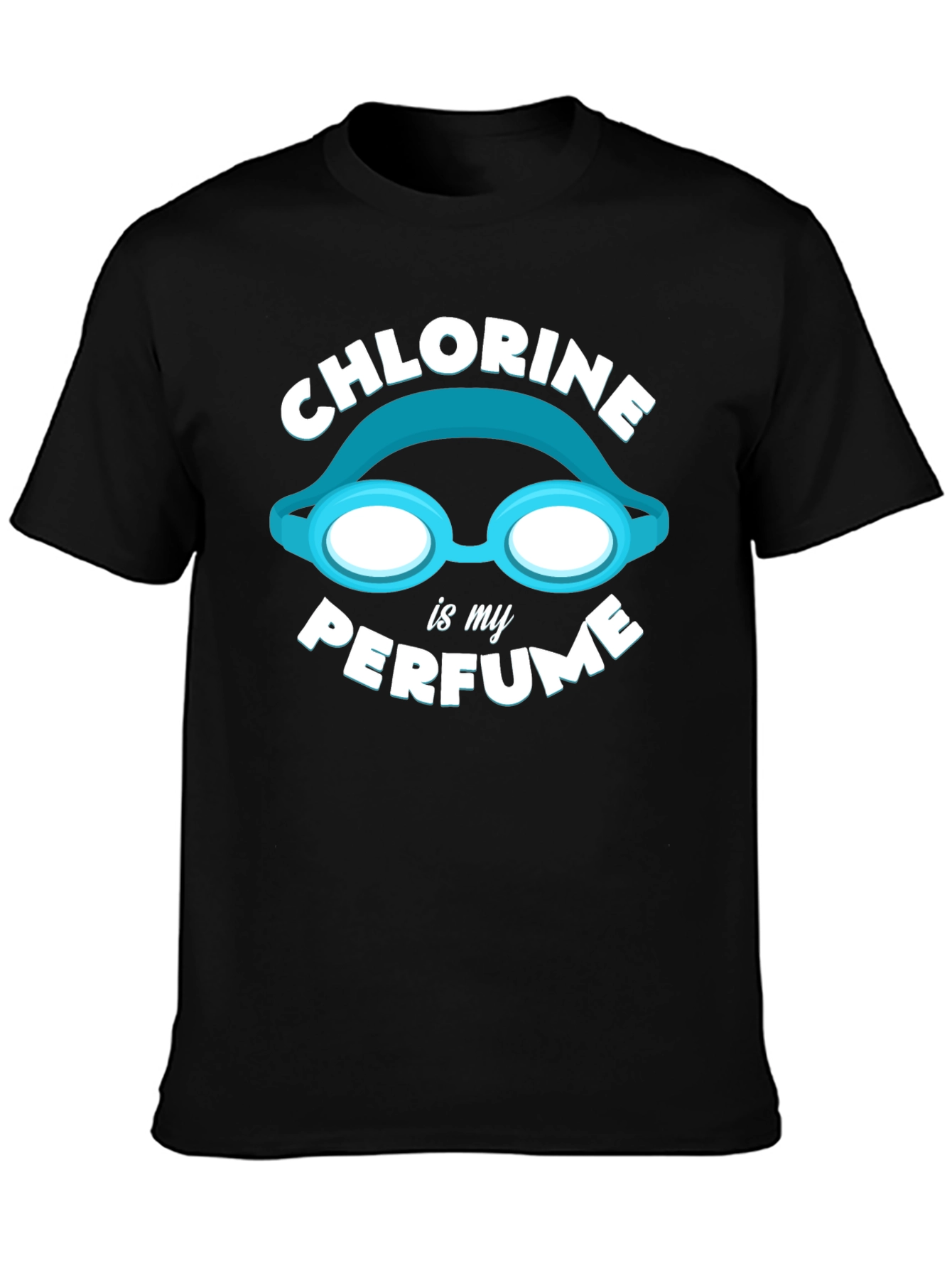 Chlorine is My Perfume Black T-Shirt