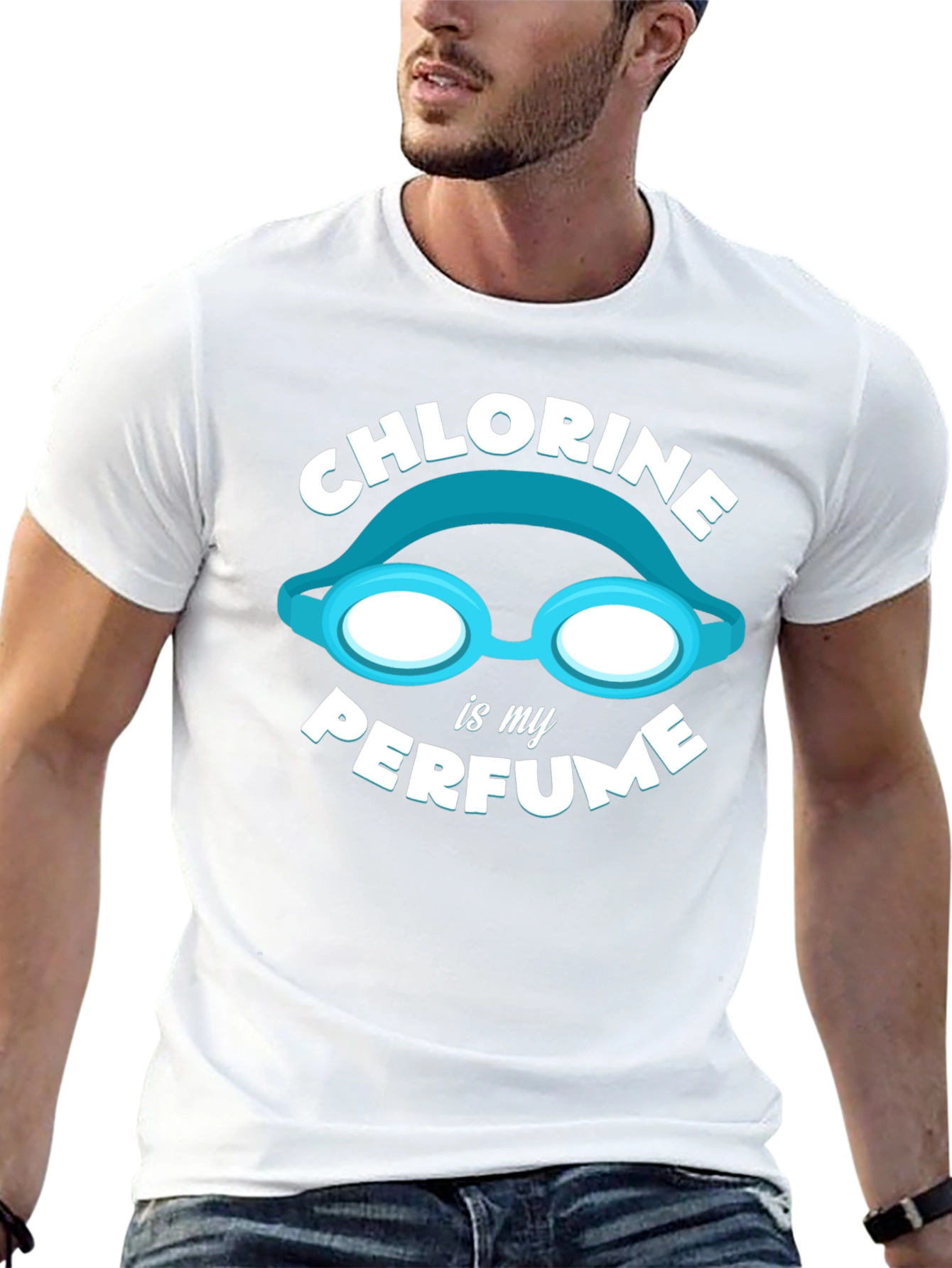 Chlorine is My Perfume Black T-Shirt